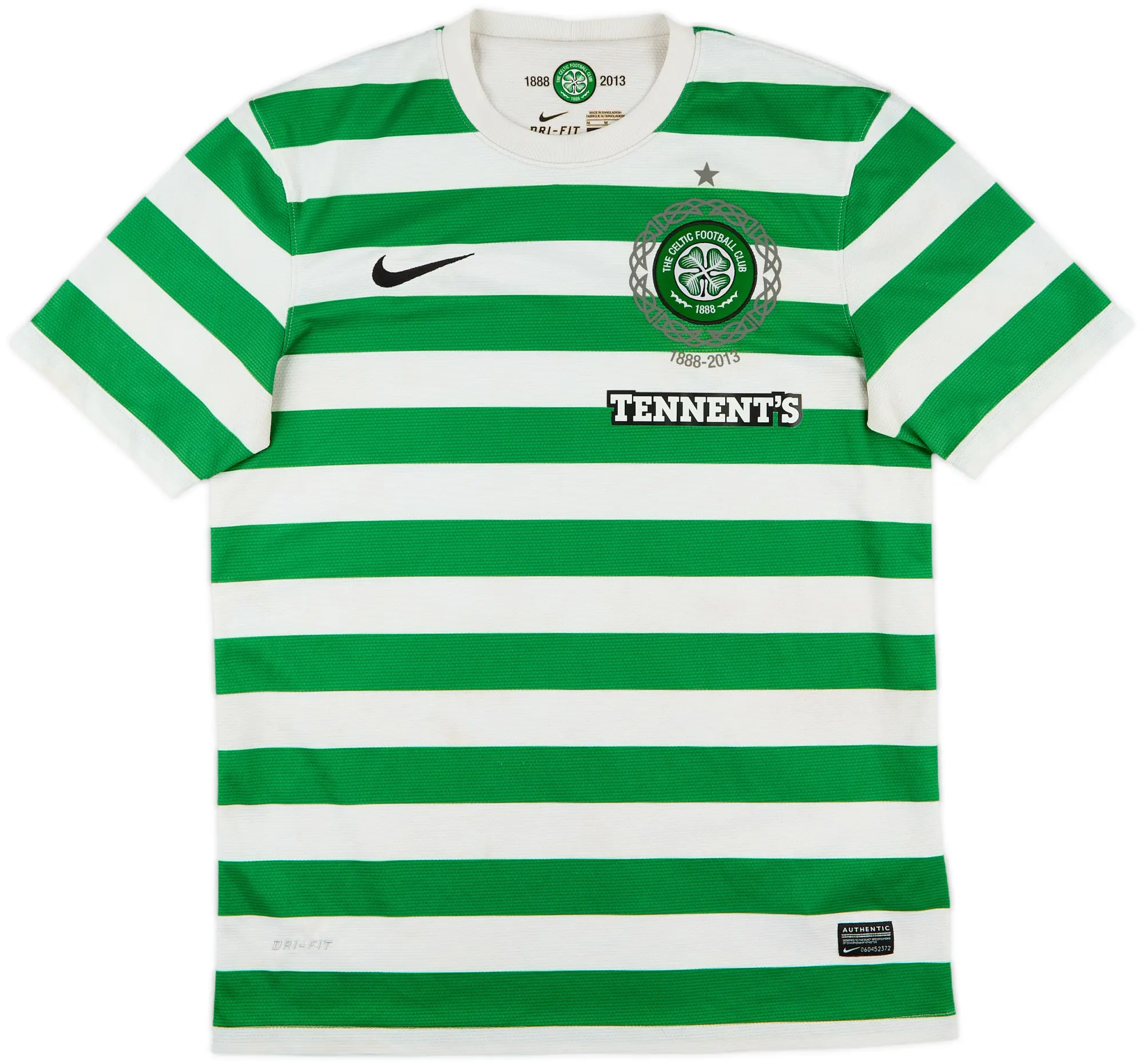 2012-13 Celtic '125th Anniversary' Home Shirt - 8/10 - (M)