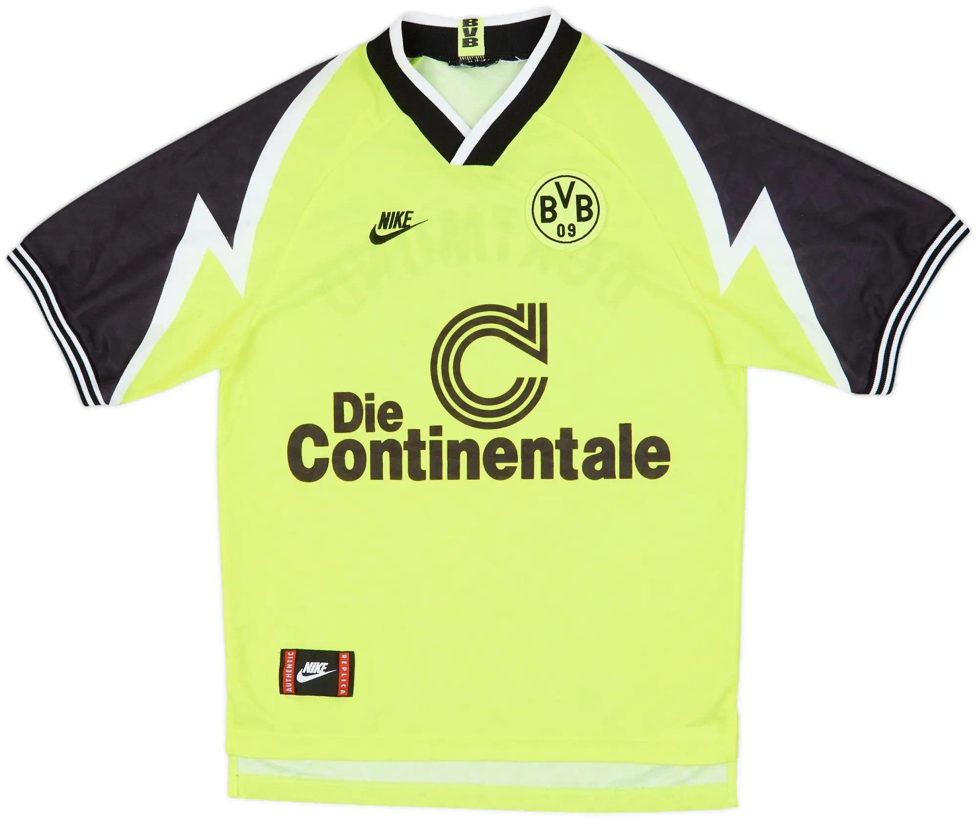 1995-96 Borussia Dortmund Home Shirt - 8/10 - (M)