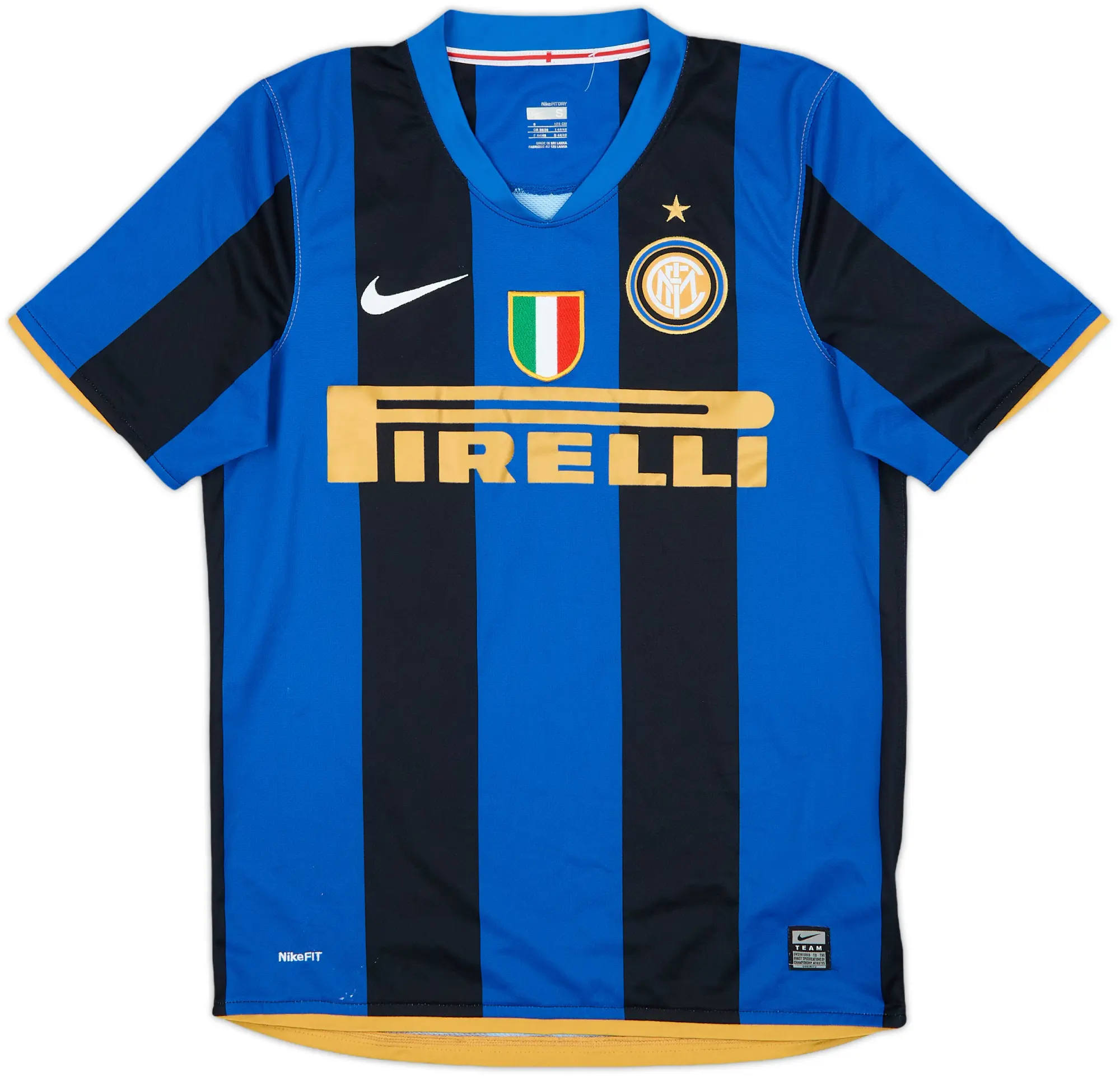 2008-09 Inter Milan Home Shirt - 8/10 - (S)