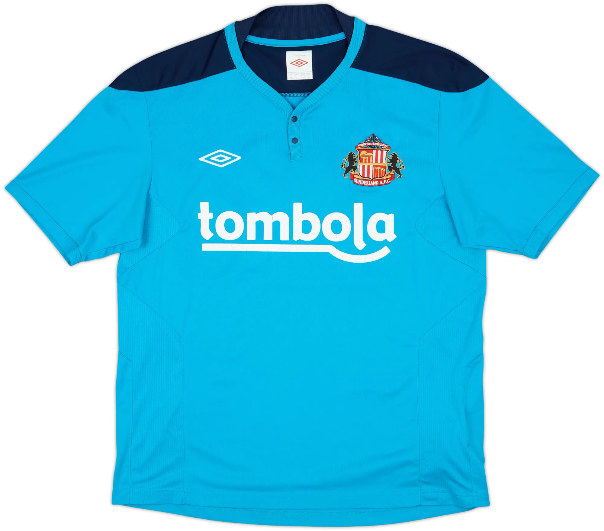 Umbro Sunderland Mens SS Home Shirt 2011/12