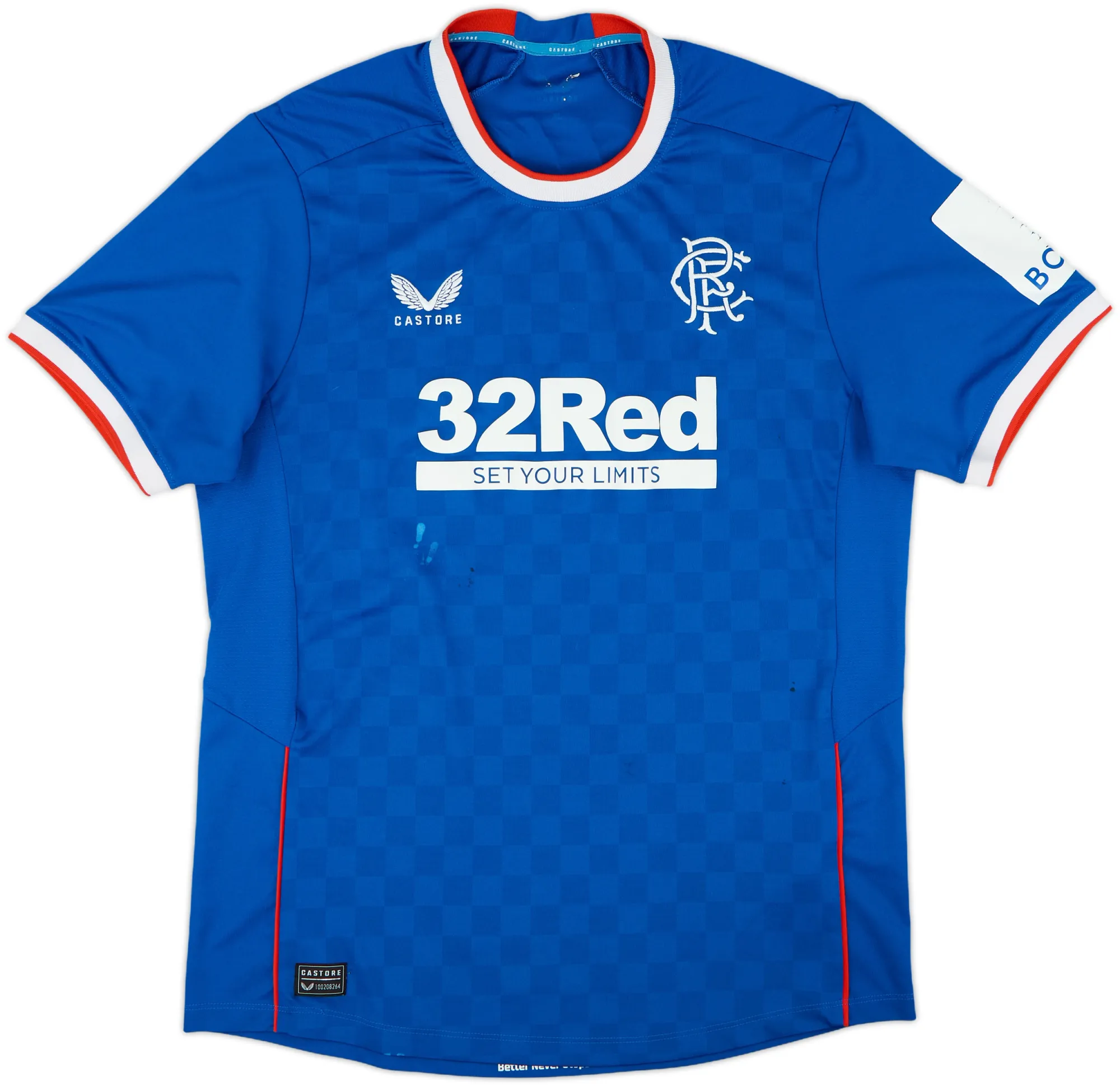 Castore Rangers Mens SS Home Shirt 2022/23