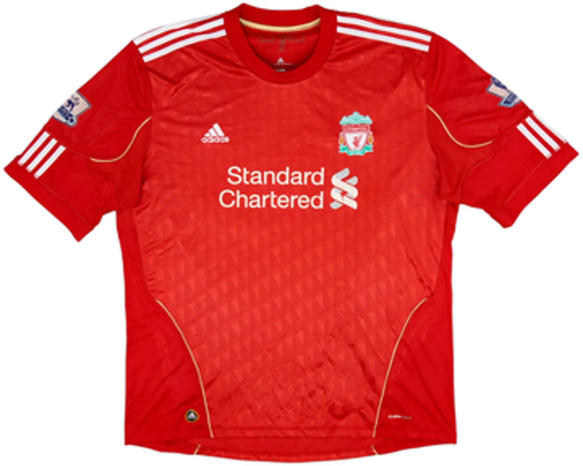 adidas Liverpool Mens SS Home Shirt 2010/12