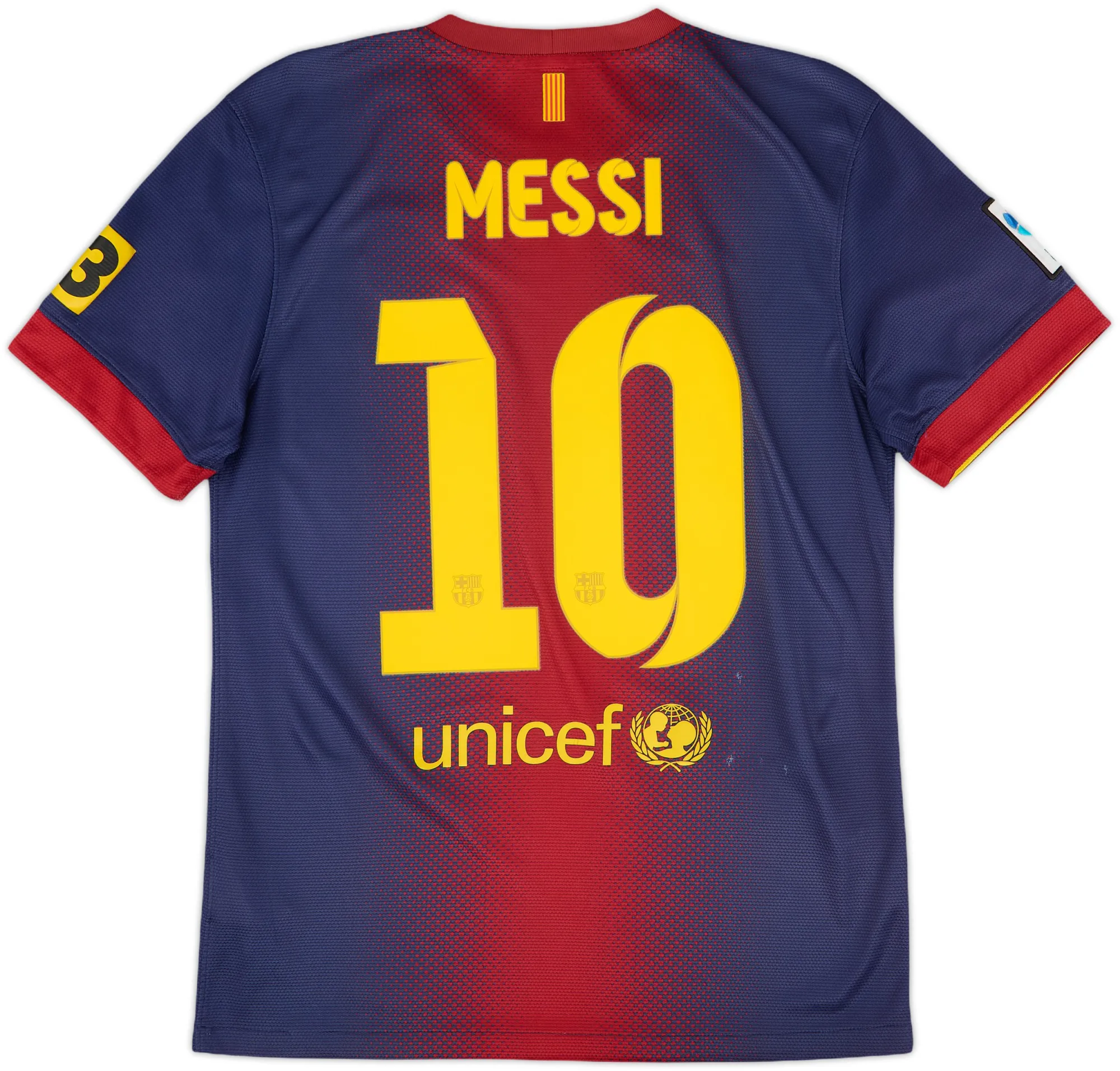 Nike Barcelona Mens SS Home Shirt 2012/13