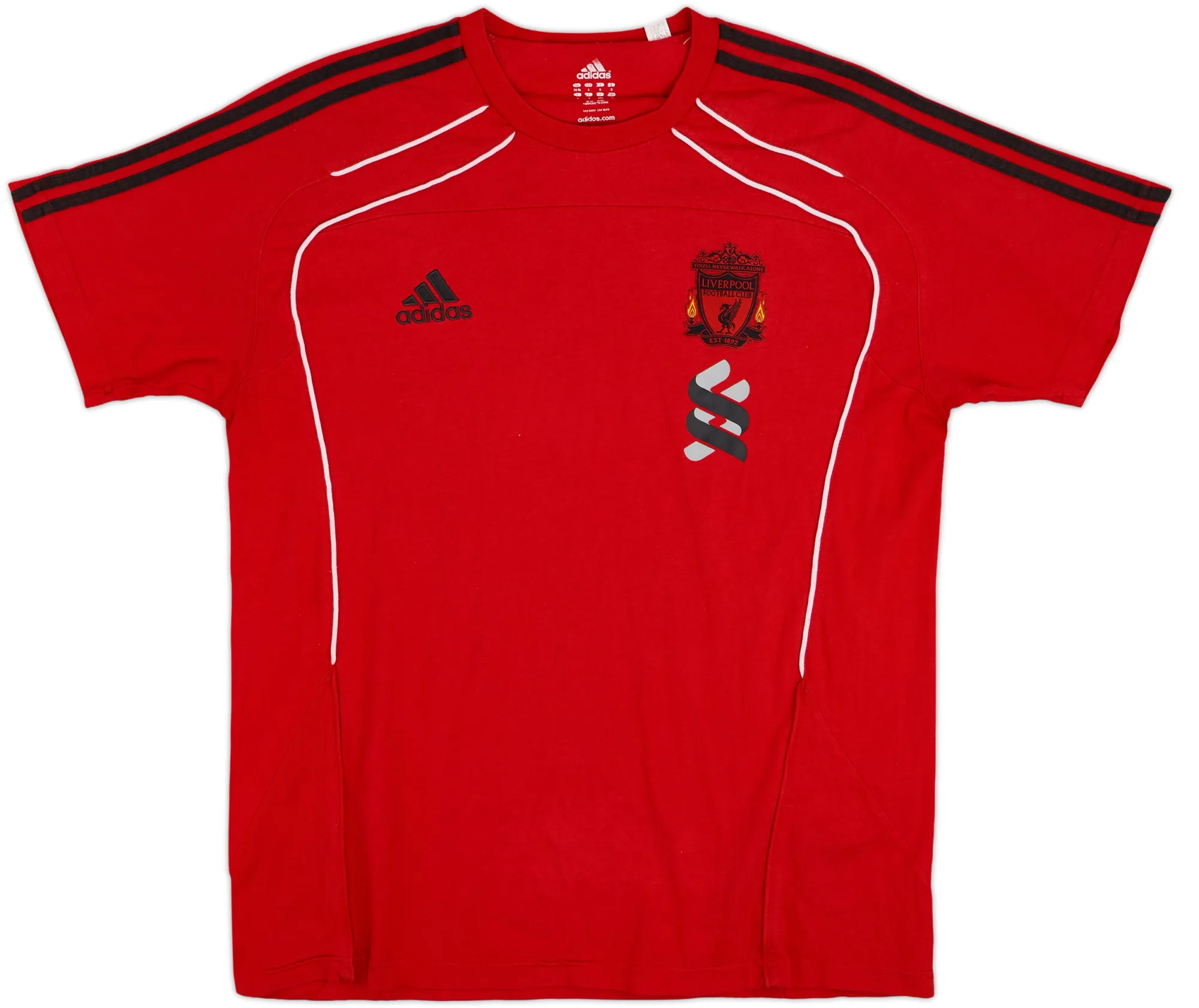 adidas Liverpool Mens SS Home Shirt 2010/11