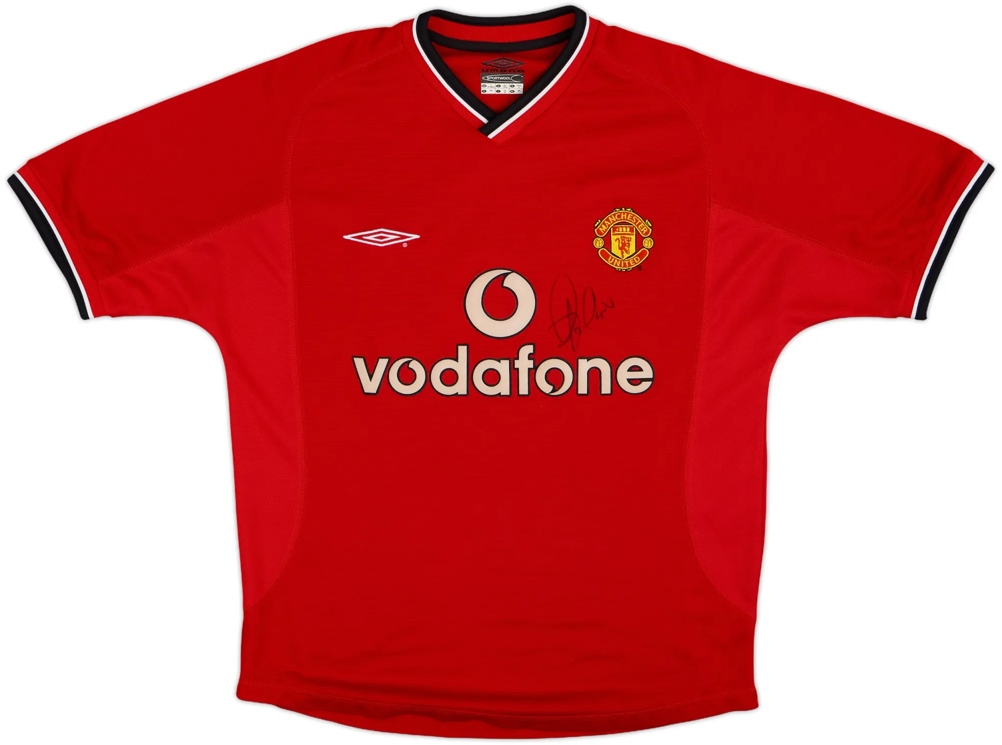 Umbro Manchester United Mens SS Home Shirt 2000/02