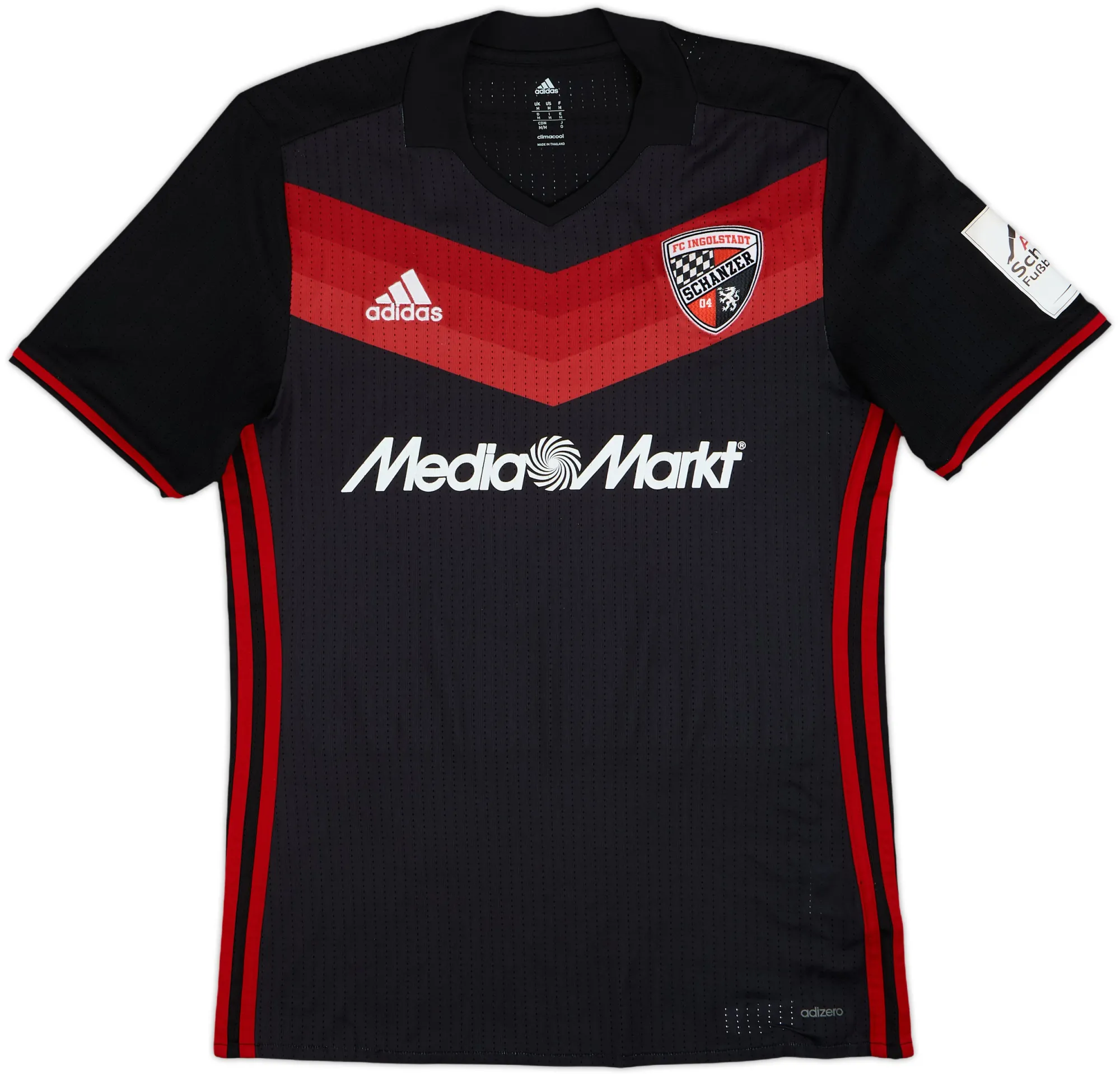 adidas FC Ingolstadt 04 Mens SS Away Shirt 2016/17