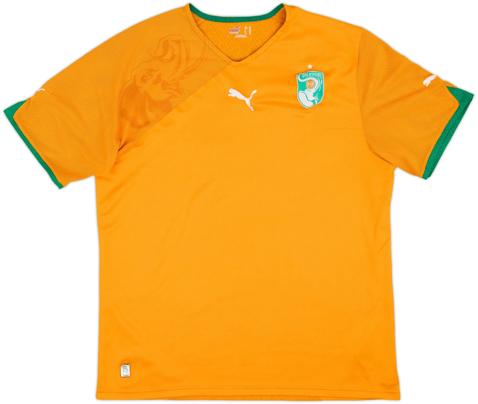 Puma Ivory Coast Mens SS Home Shirt 2010