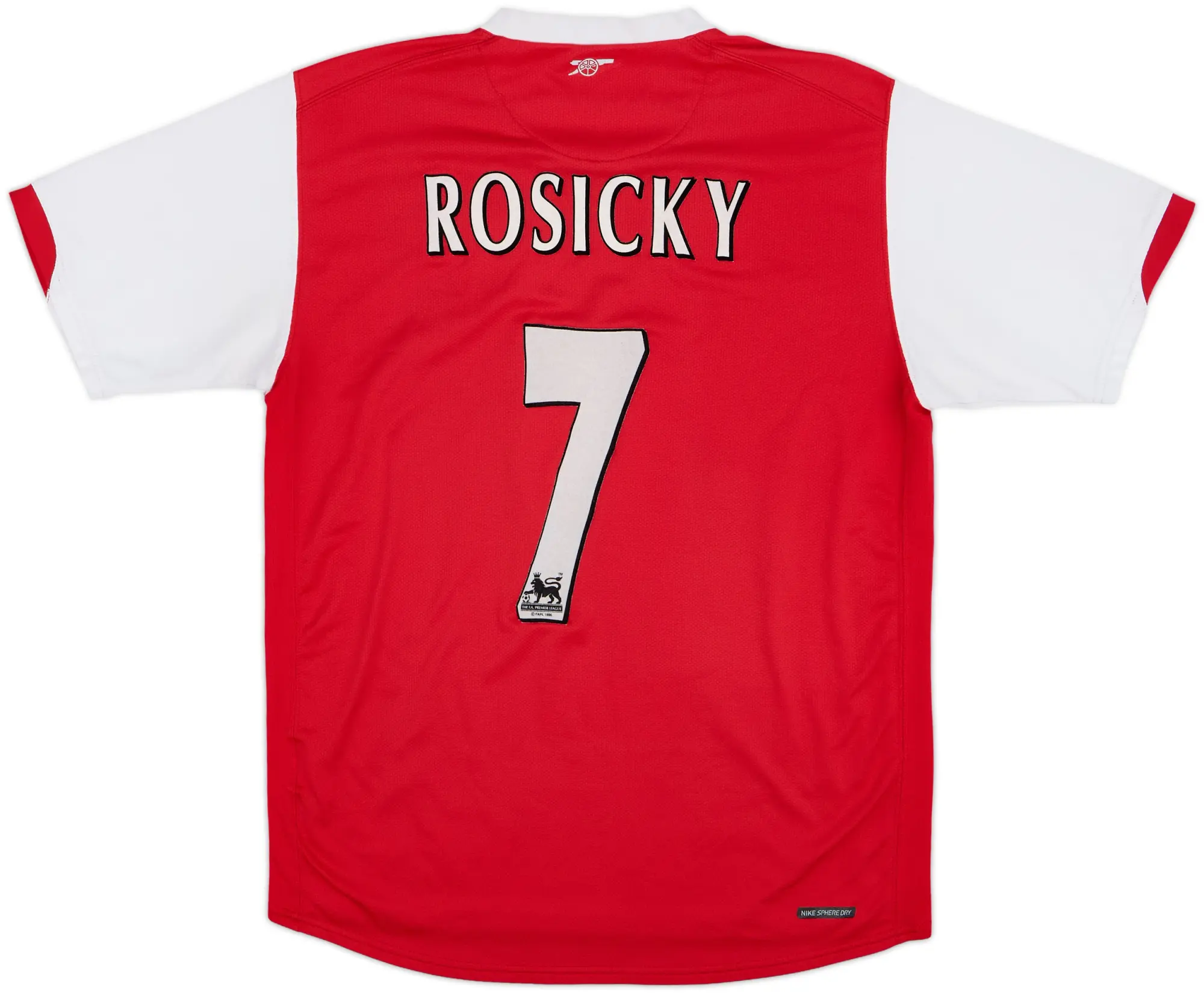 2006-08 Arsenal Home Shirt Rosicky #7 - 5/10 - (M)