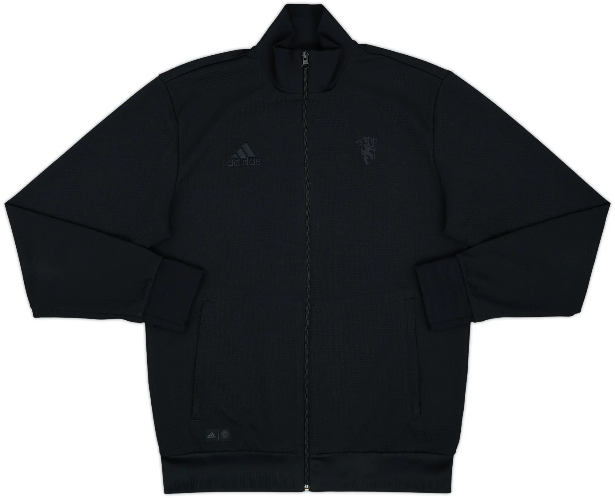 2018-19 Manchester United adidas Track Jacket - 9/10 - (M)