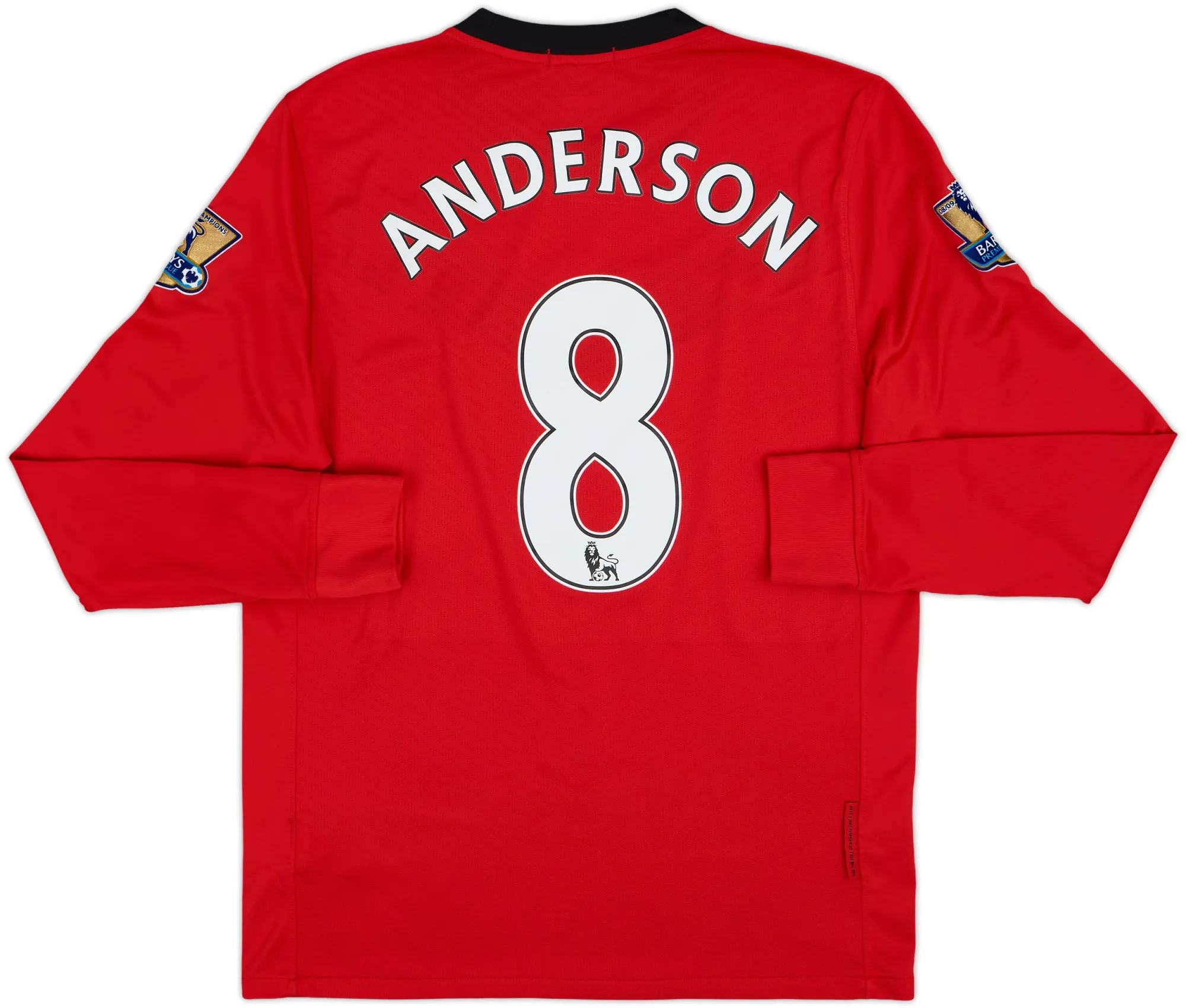 Nike Manchester United Mens LS Home Shirt 2009/10