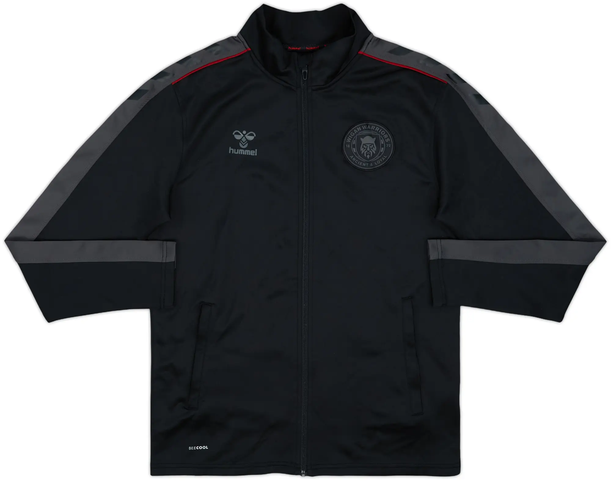 2016 Wigan Warriors Hummel Track Jacket - 9/10 - (M)