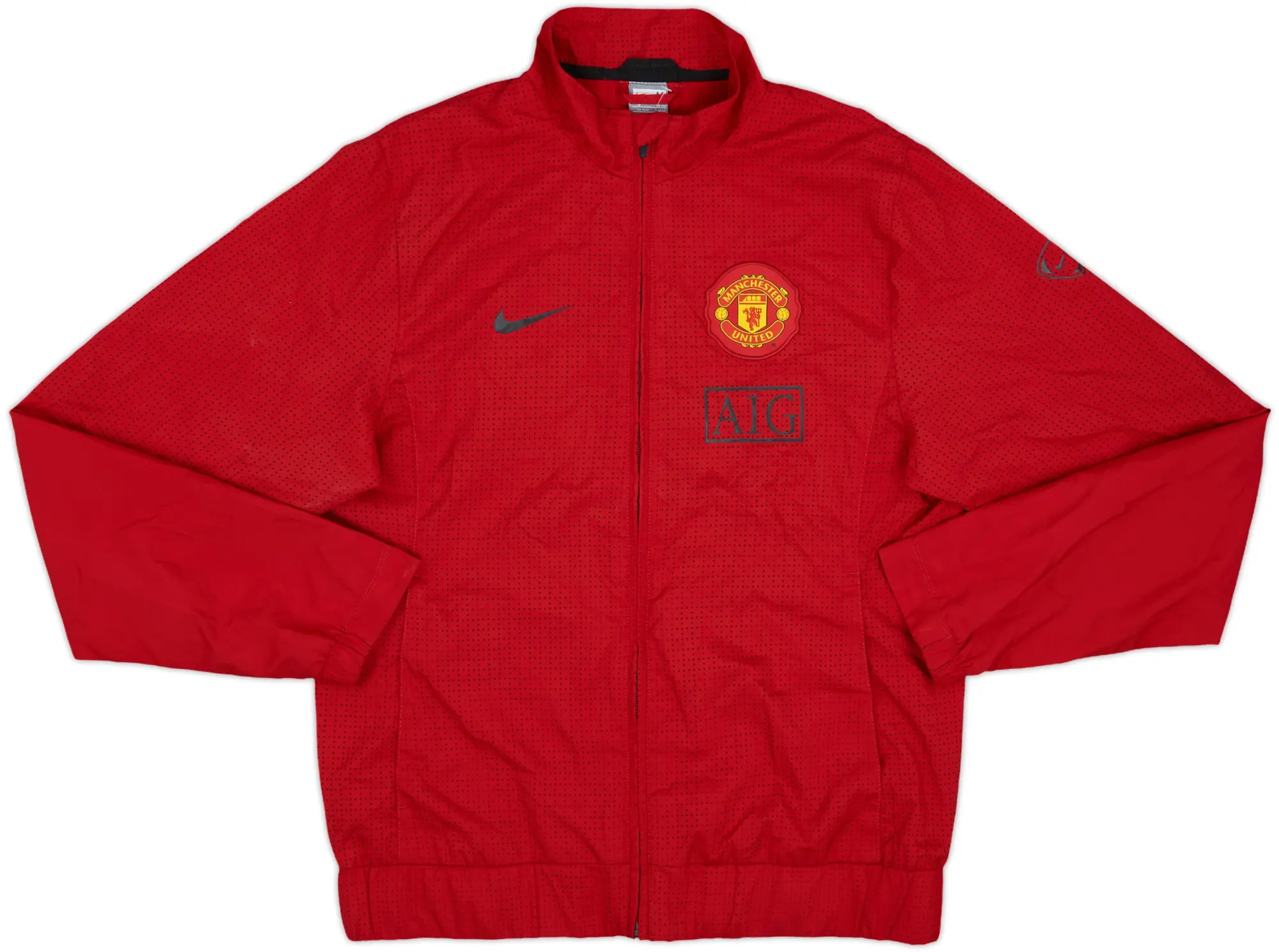 2009-10 Manchester United Nike Track Jacket - 8/10 - (M)