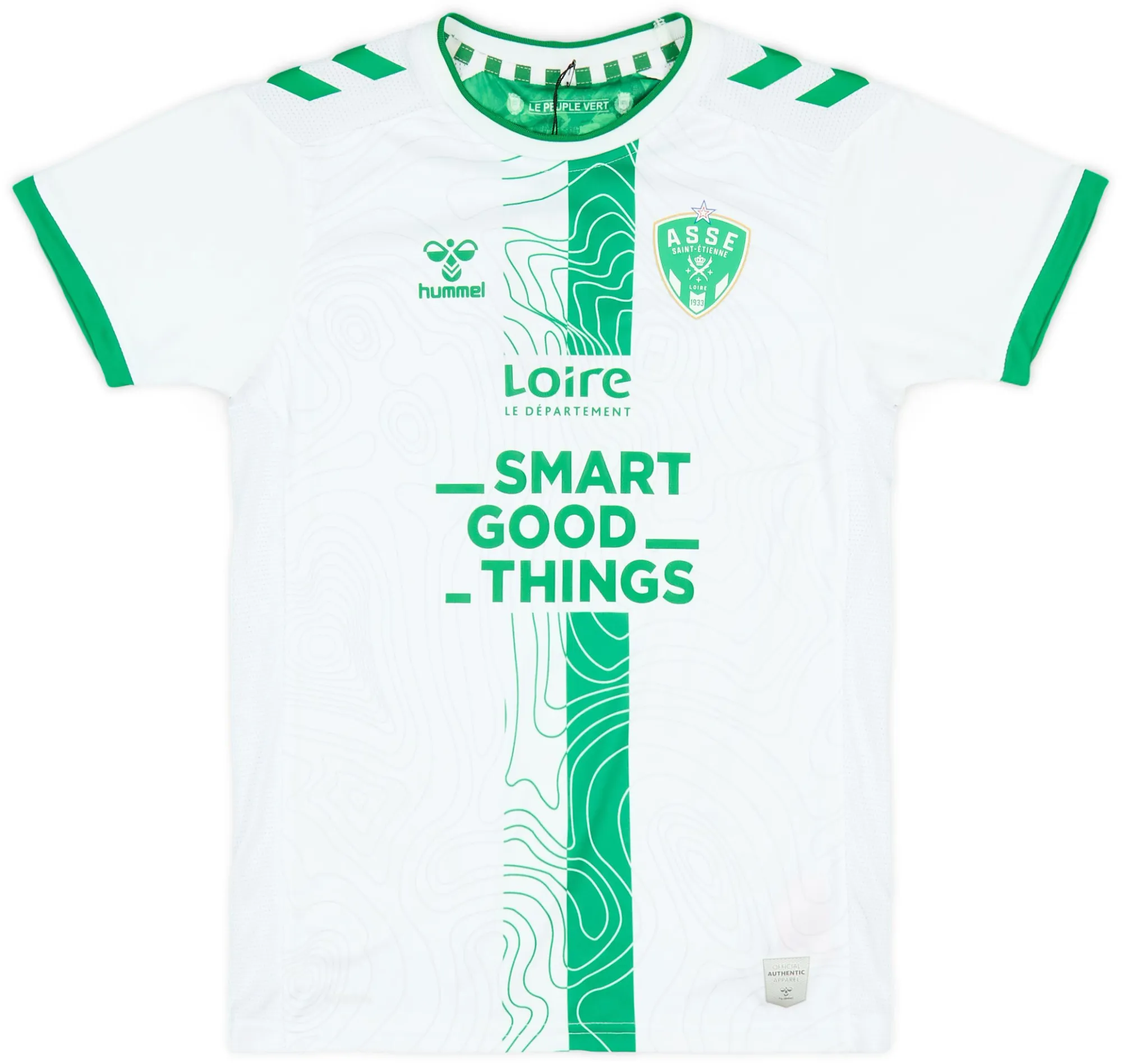 Hummel Saint Etienne Mens SS Away Shirt 2022/23