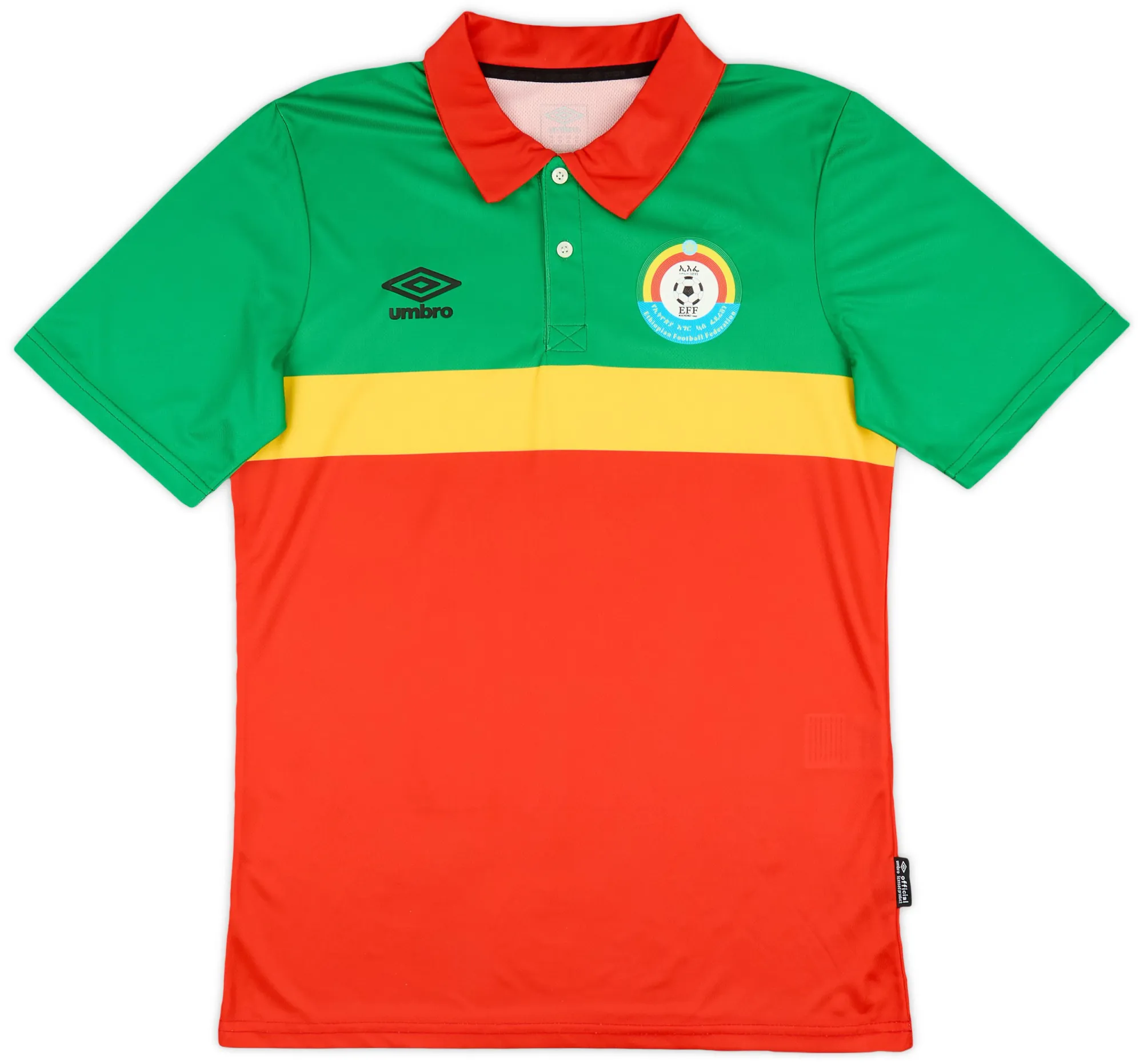 Umbro Ethiopia Mens SS Home Shirt 2021