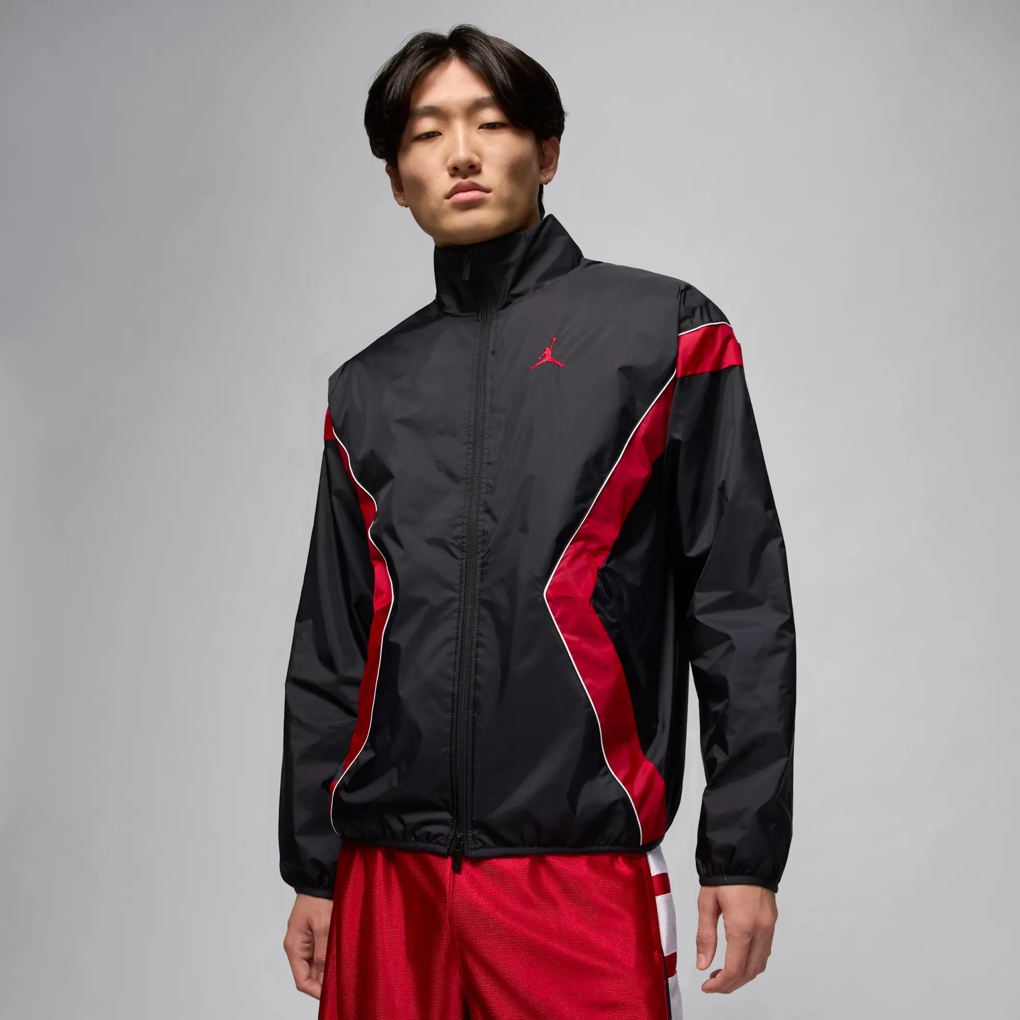 Nike Jordan Brooklyn Men's Draft Jacket - Black - Nylon