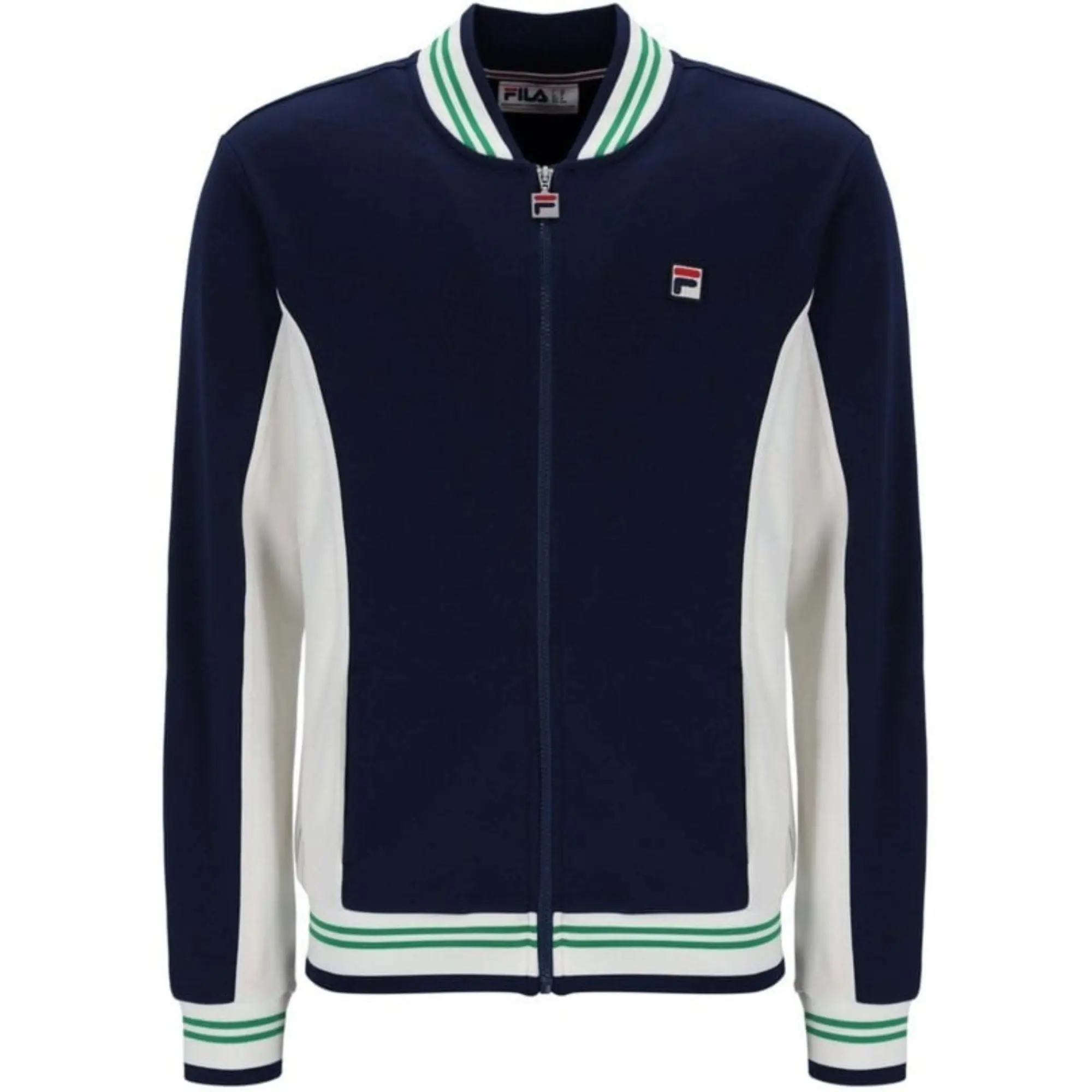 Settanta Track Top - Navy/Green