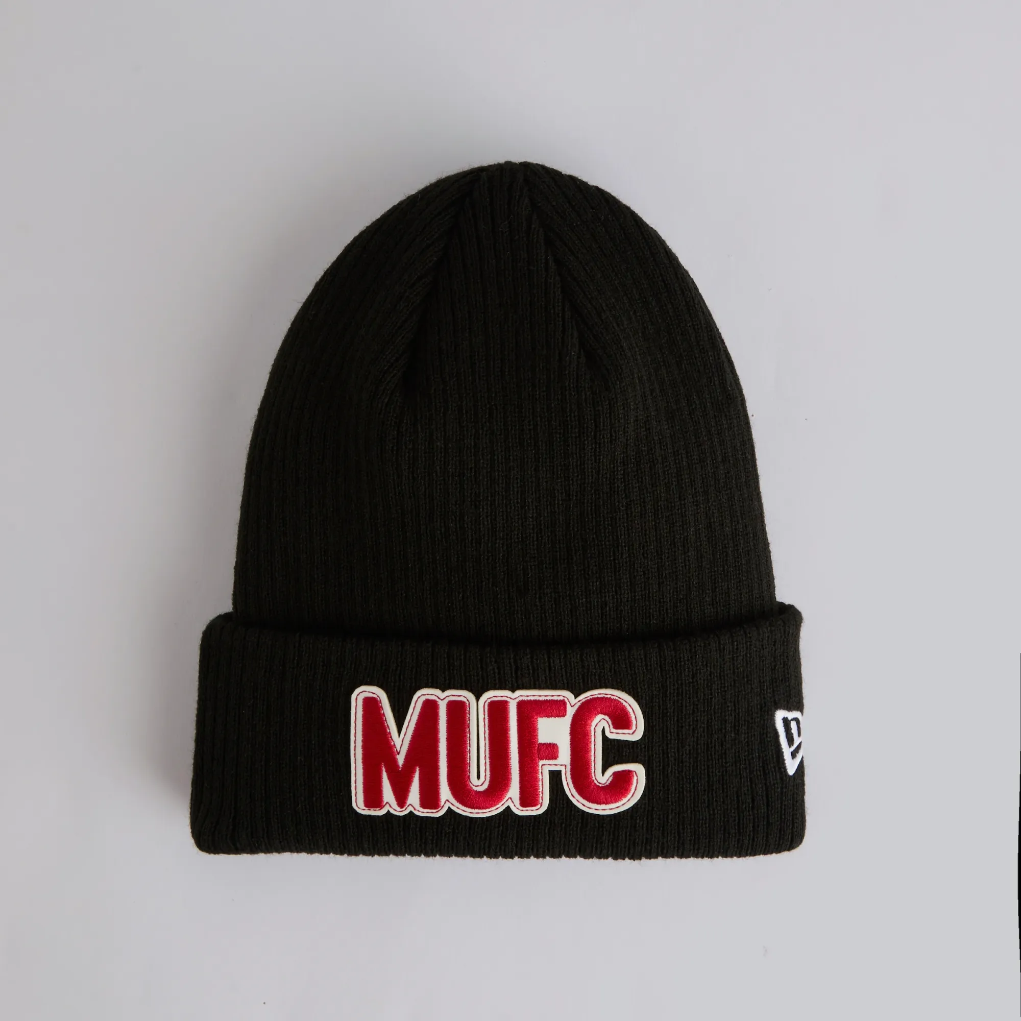Manchester United x New Era MUFC Applique Beanie Black