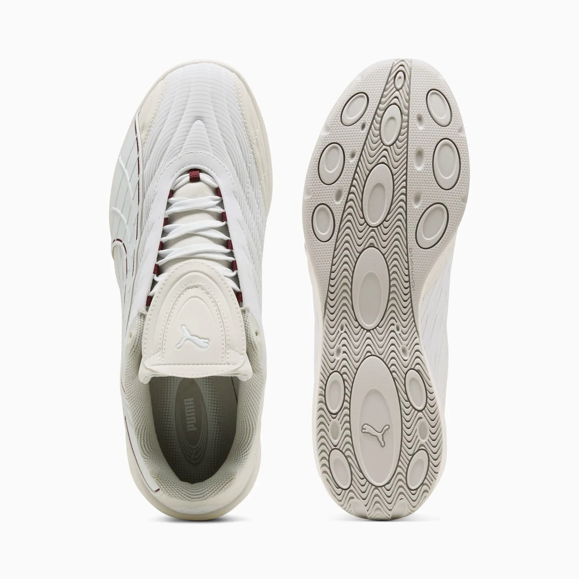 PUMA V-S2 Tactical Sneakers Unisex, White/Vapor Grey, size 10