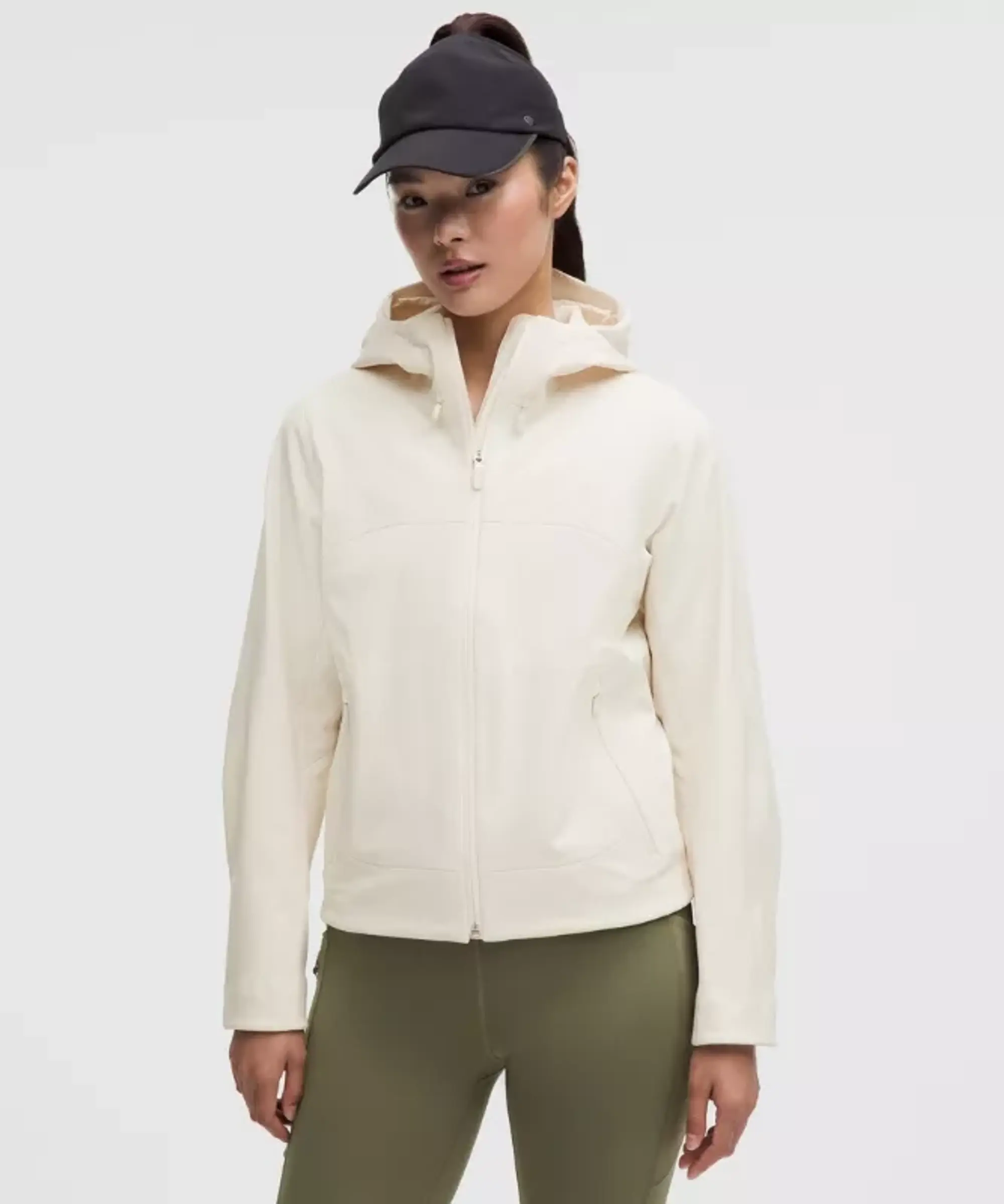 lululemon – Women's Cross Chill City-to-Trail Jacket – Color White – Size Large