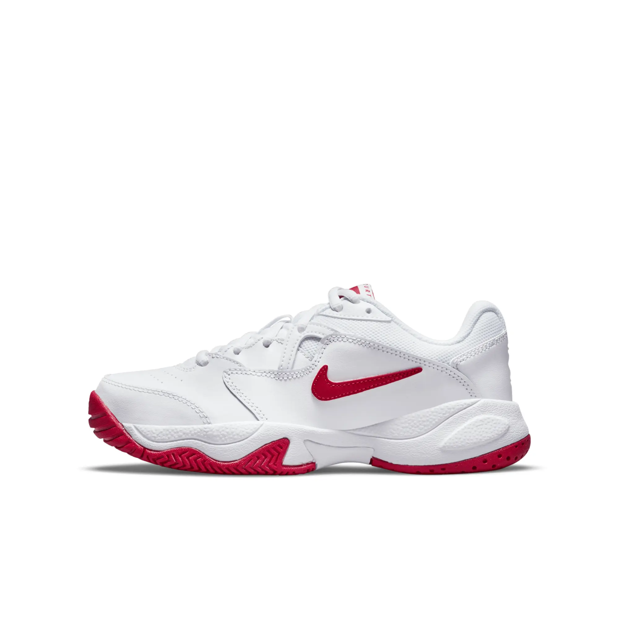 NikeCourt Jr. Lite 2 Older Kids' Tennis Shoe - White