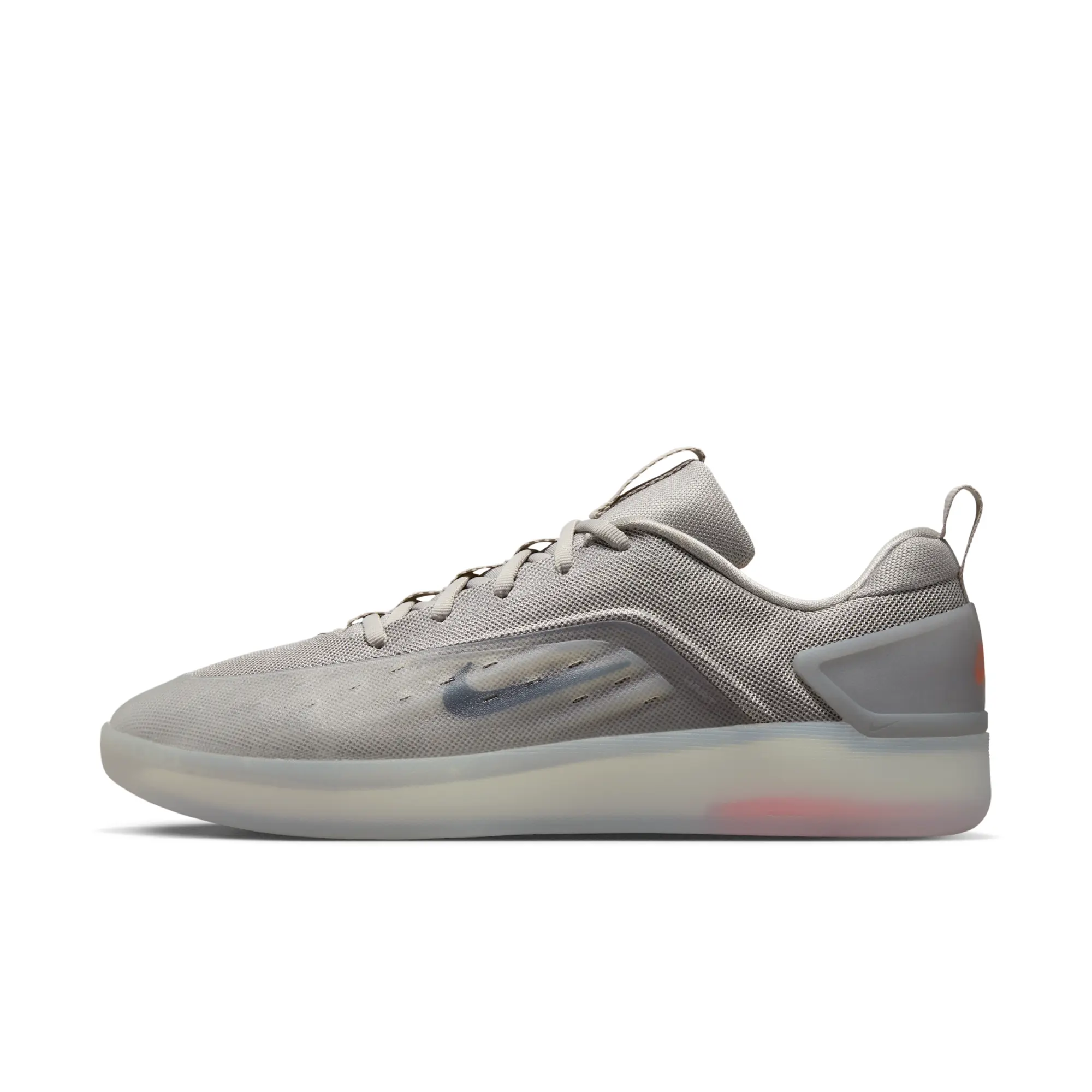 Nike SB Zoom Nyjah 4 Skate Shoes - Grey - Sustainable Materials