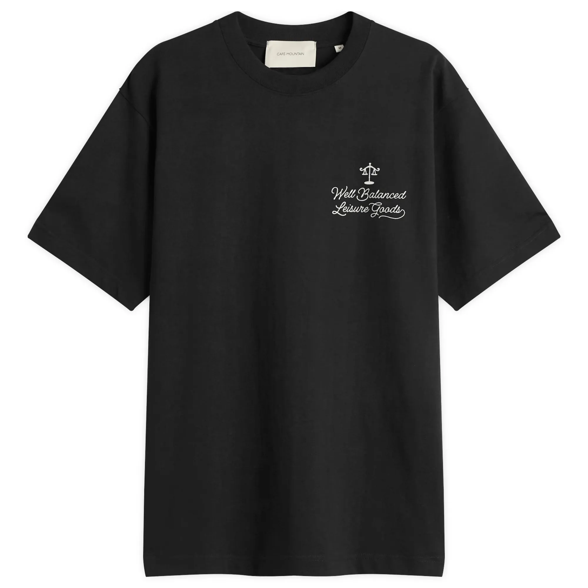Café Mountain Men's WBLG Souvenir T-Shirt Black