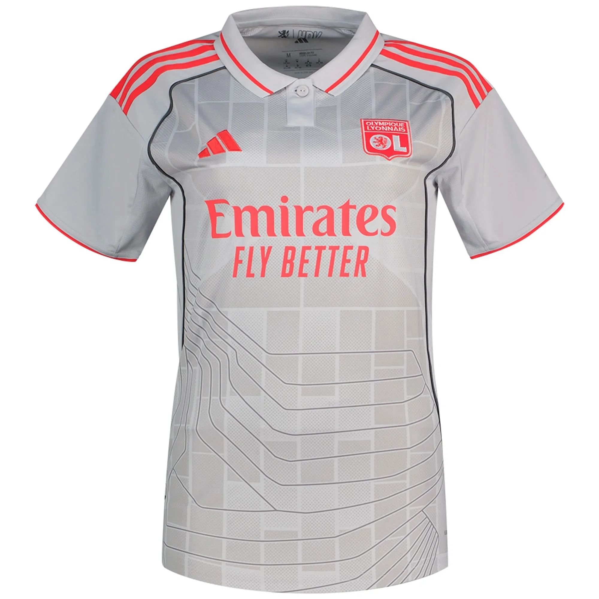 Adidas Olympique De Lyon 25/26 Third  - Lgh Solid Grey