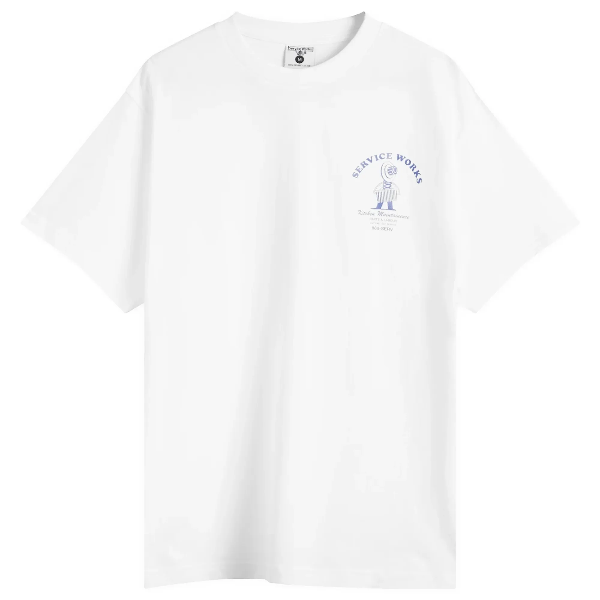 Service Works Men's Maintenance Tee White