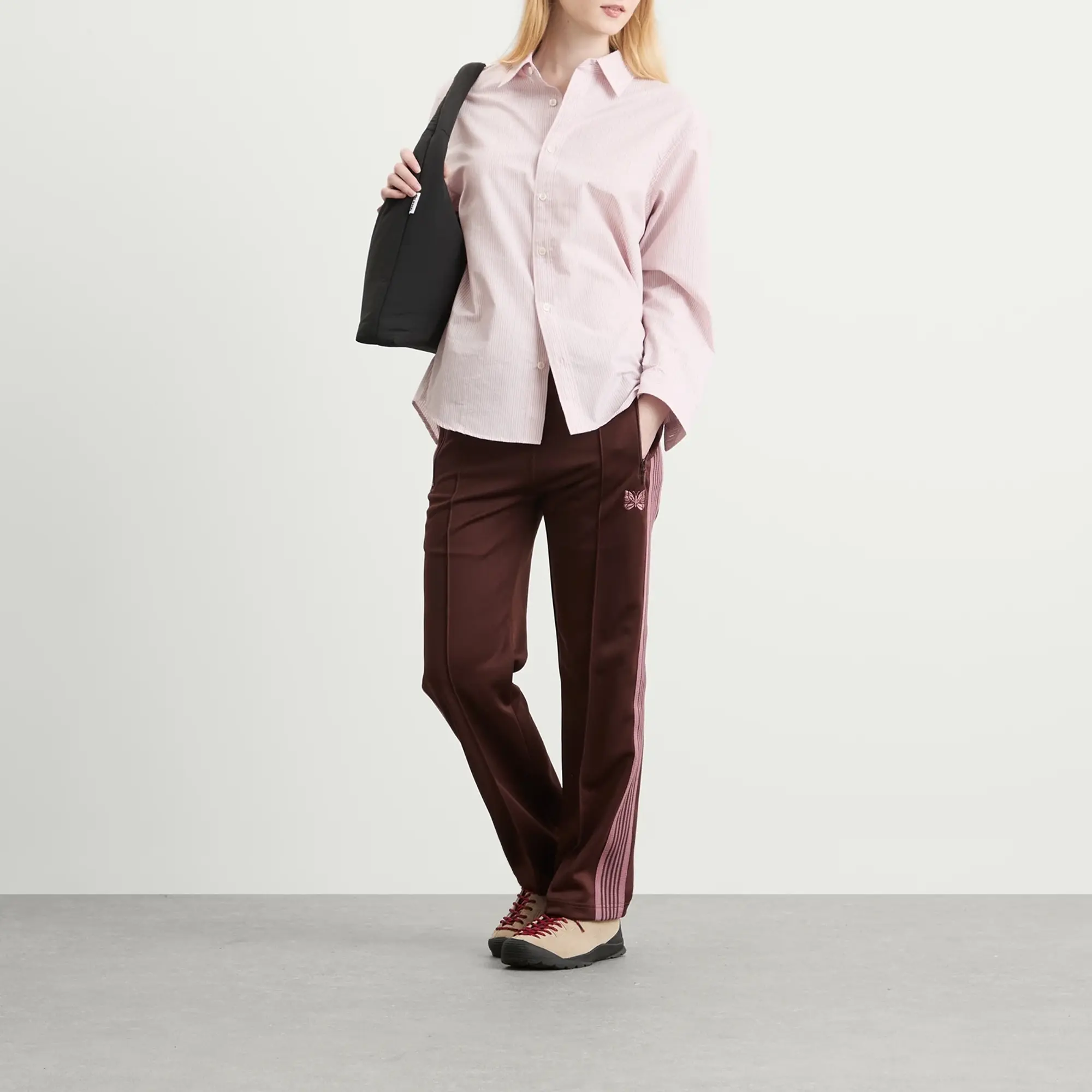 Needles Women's Track Pants Brown