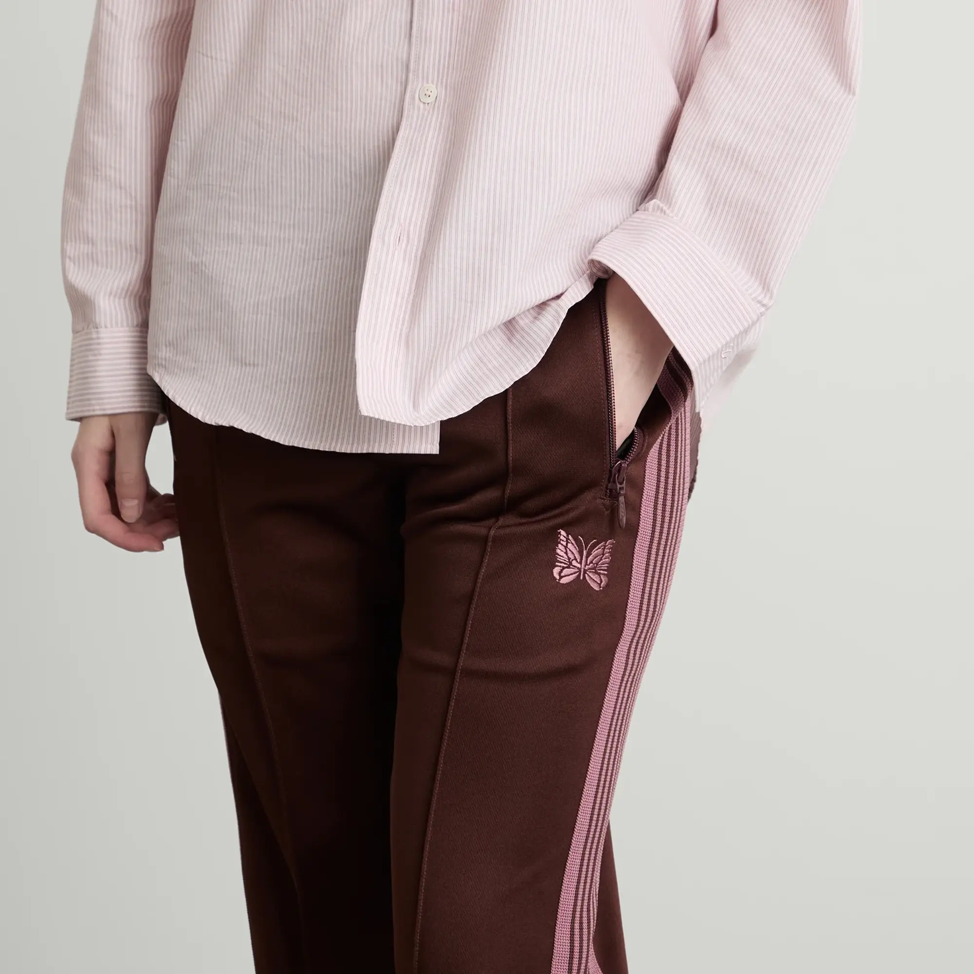 Needles Women's Track Pants Brown