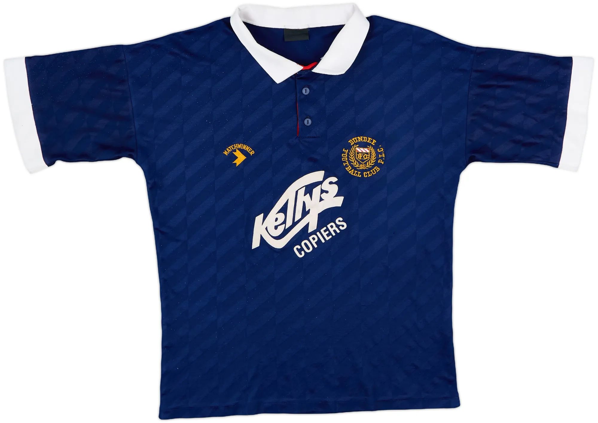 Home Dundee Mens SS Home Shirt 1990/91