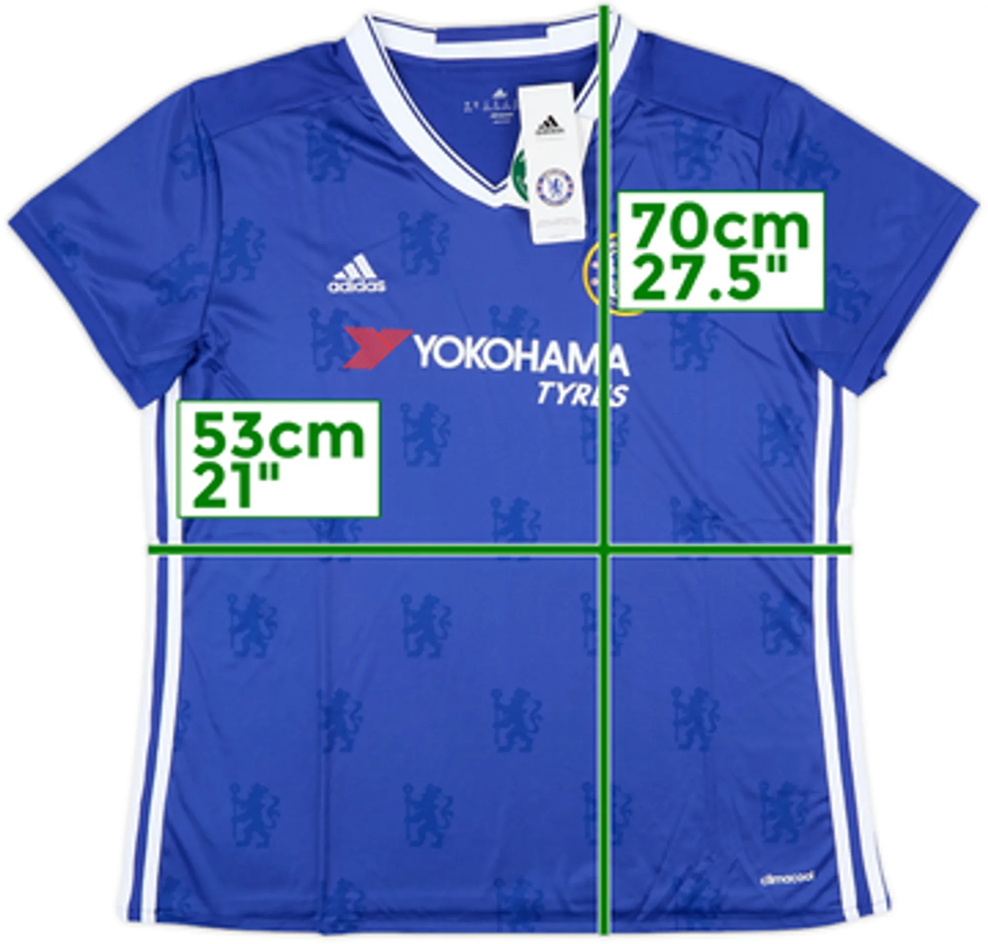 adidas Chelsea Womens SS Home Shirt 2016/17
