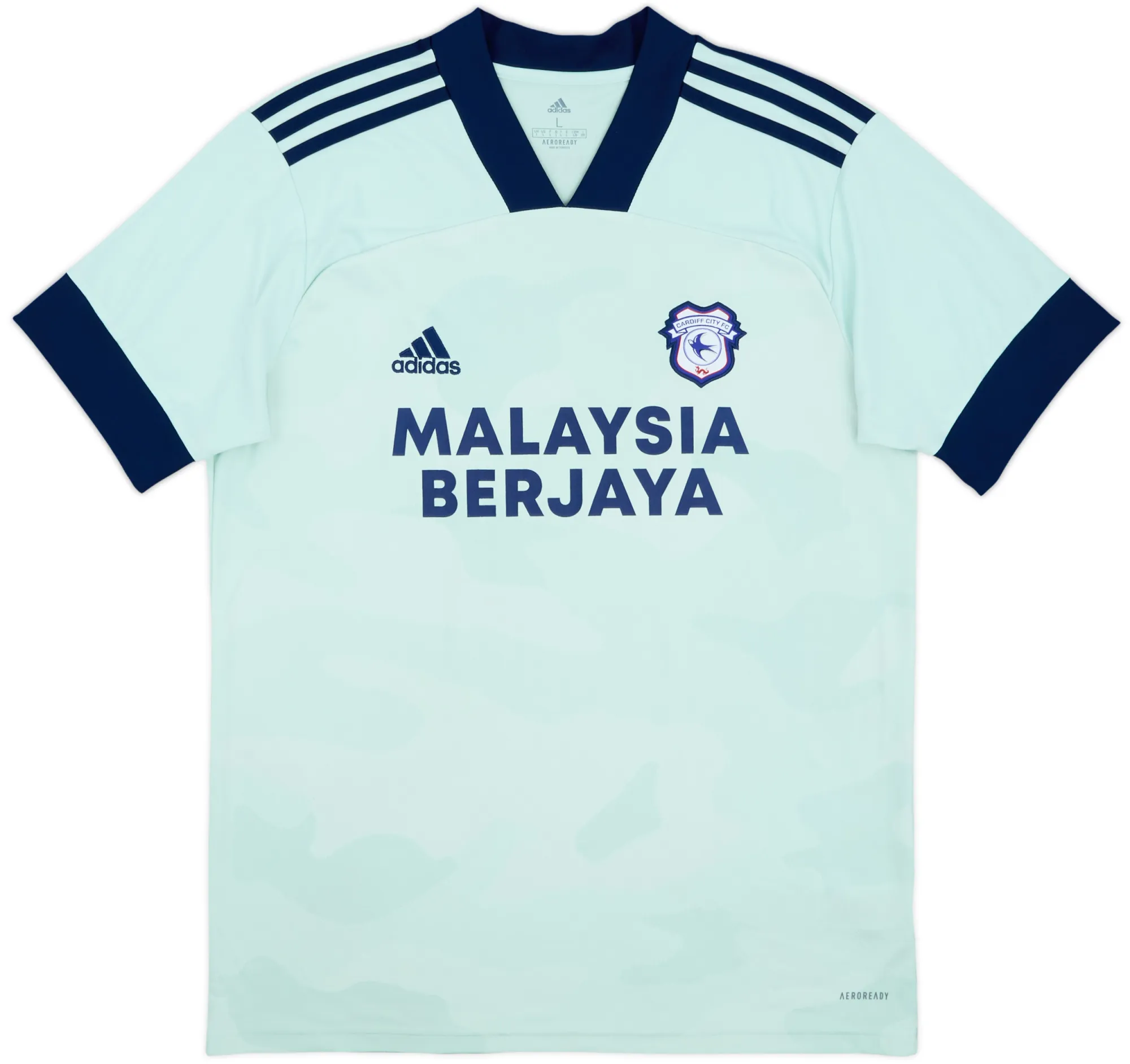 adidas Cardiff City Mens SS Away Shirt 2020/21