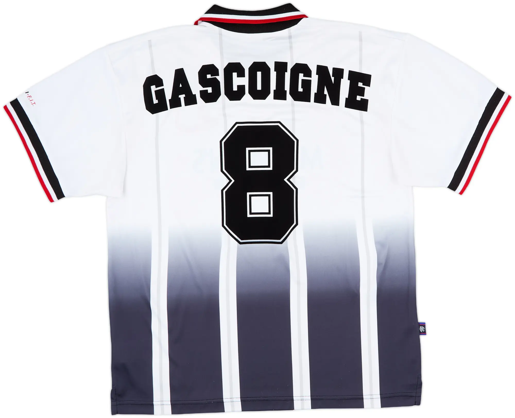 1997-99 Rangers Away Shirt Gascoigne #8 - 9/10 - (L)