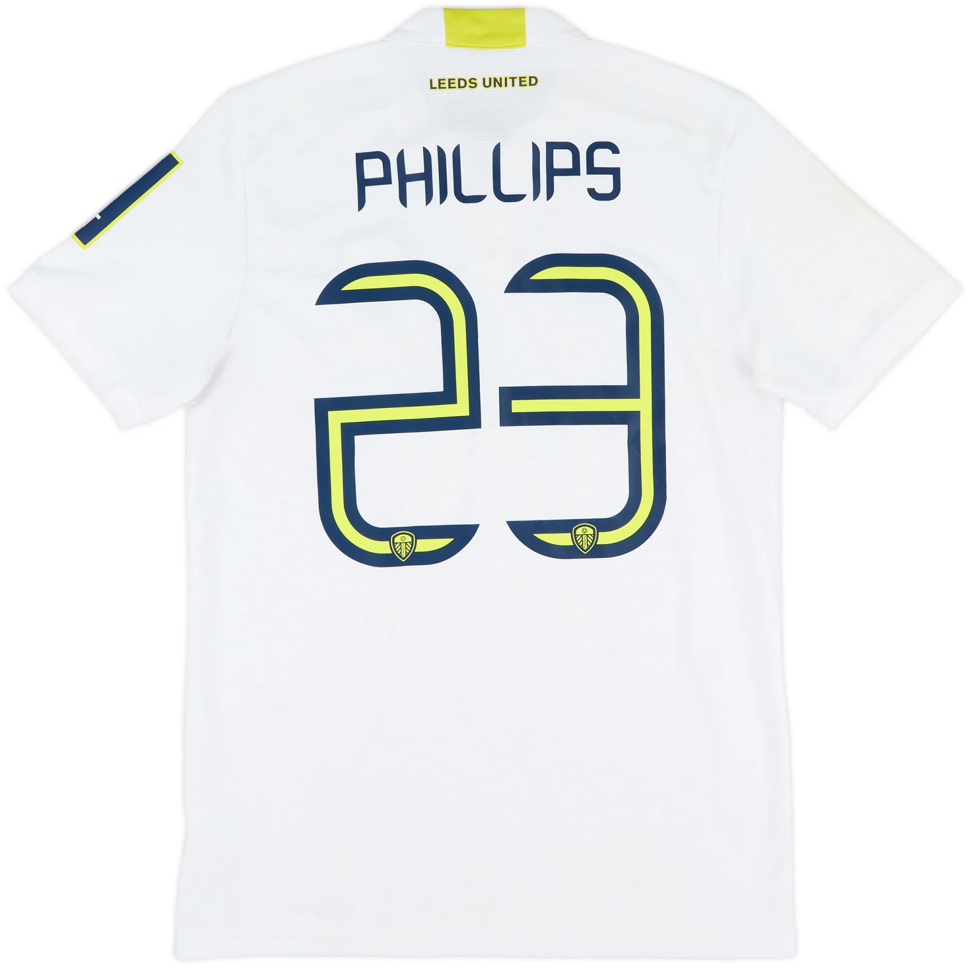 adidas Leeds United Mens SS Home Shirt 2021/22