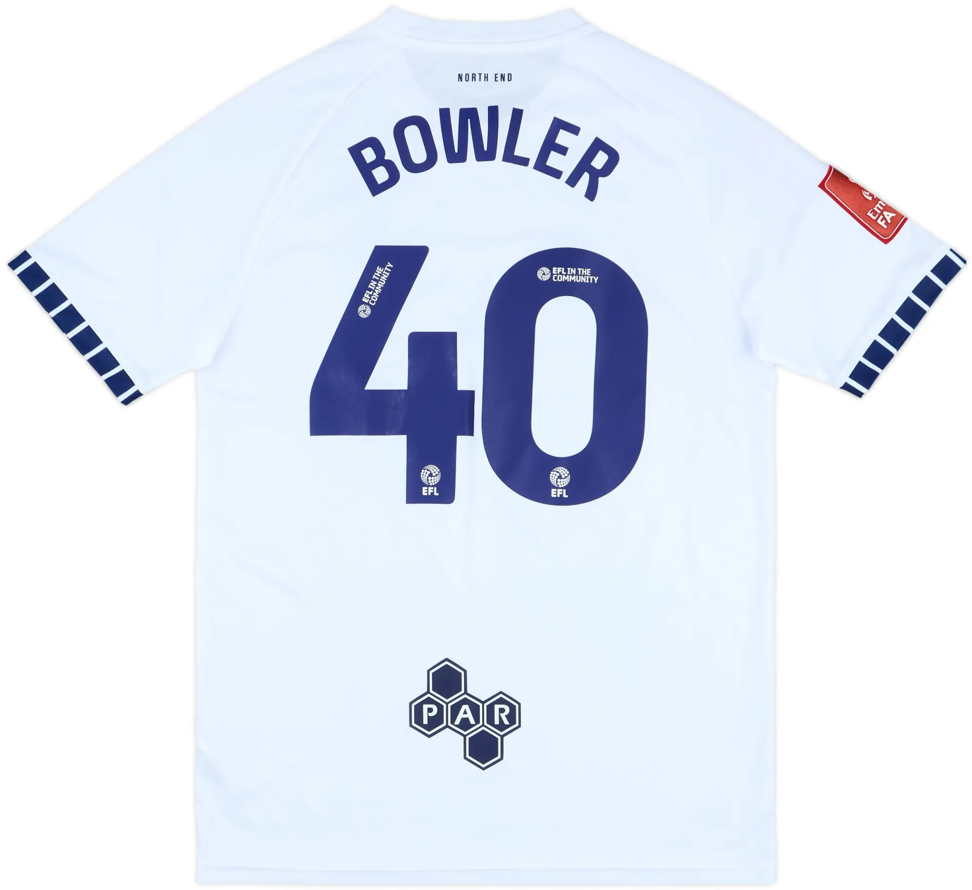 Castore Preston North End Mens SS Player Issue Home Shirt 2024/25