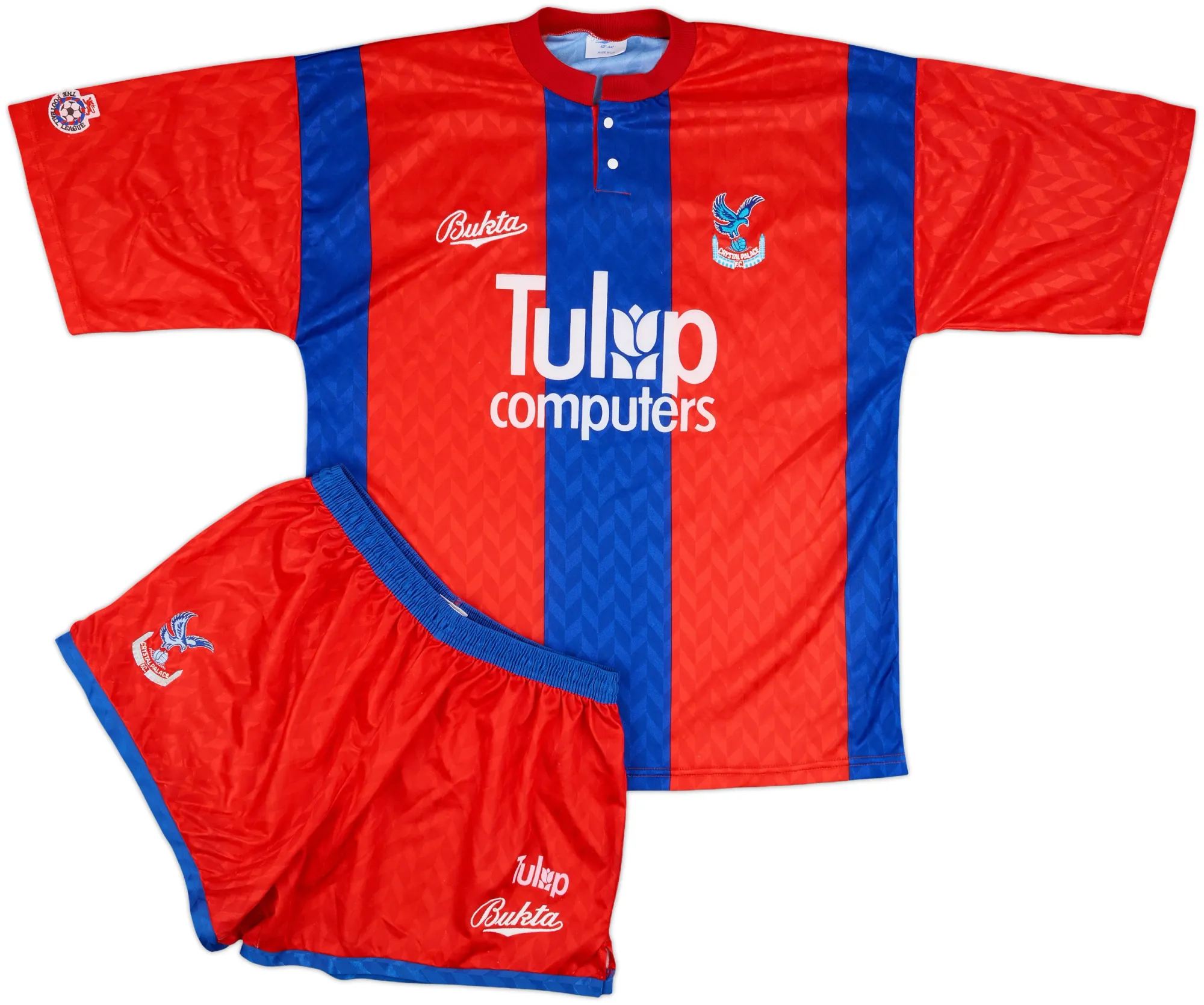 Bukta Crystal Palace Mens SS Home Mini Kit 1991/92