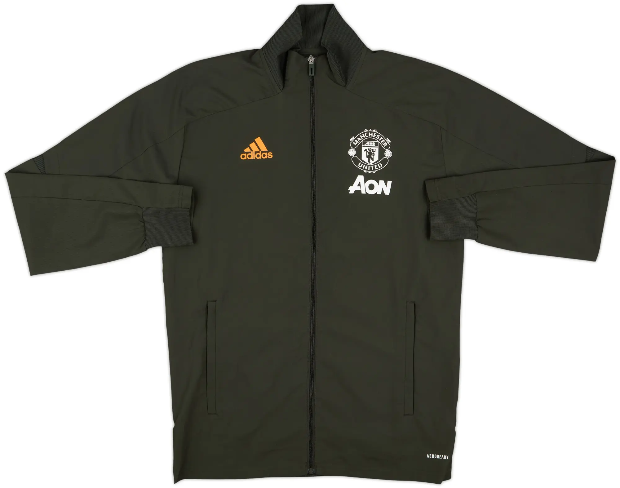 2020-21 Manchester United adidas Track Jacket - 10/10 - (S)