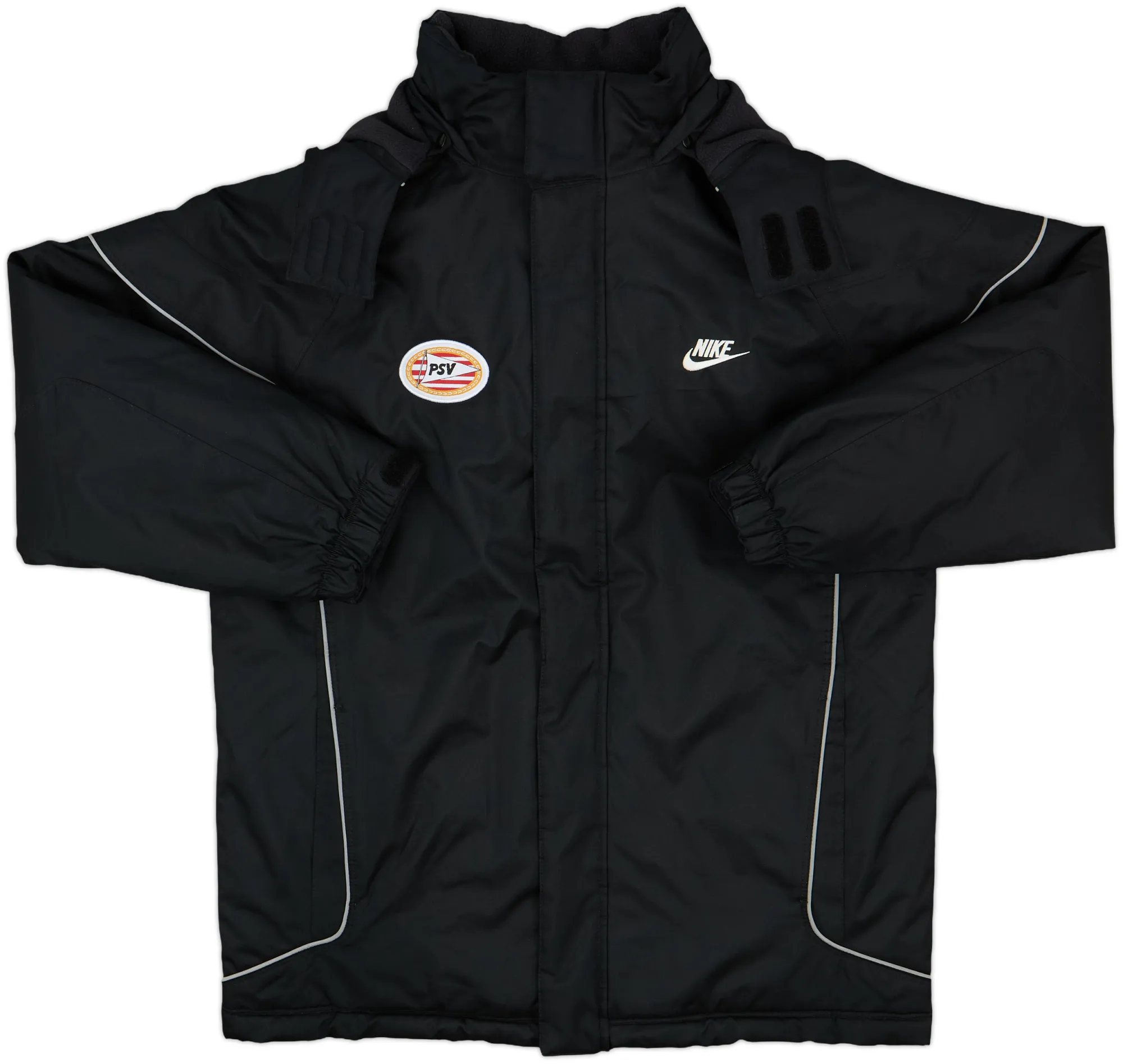 2007-08 PSV Nike Padded Bench Coat - 10/10 - (XL.Boys)
