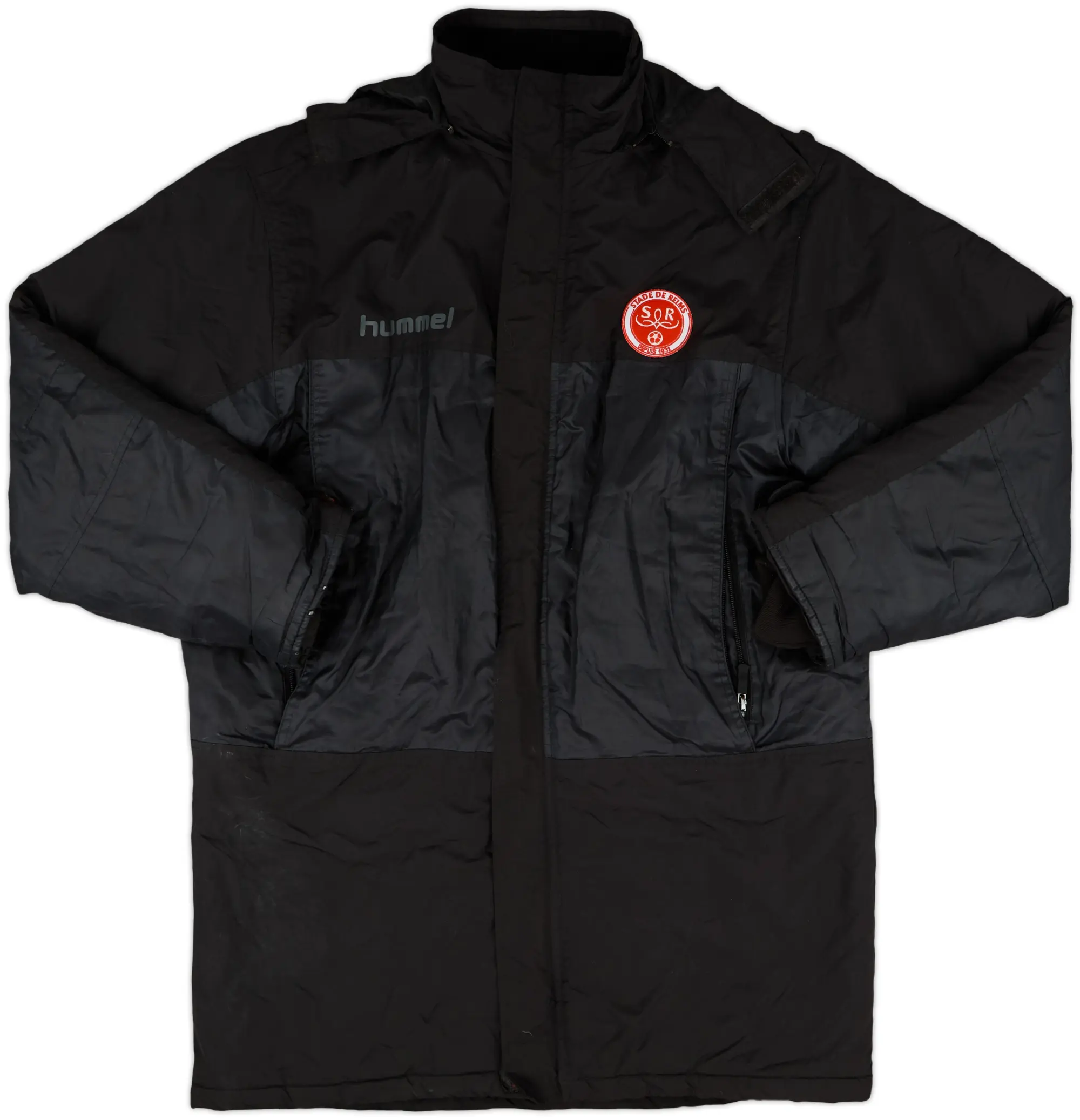 2014-15 Stade Reims Hummel Padded Bench Coat - 9/10 - (M)