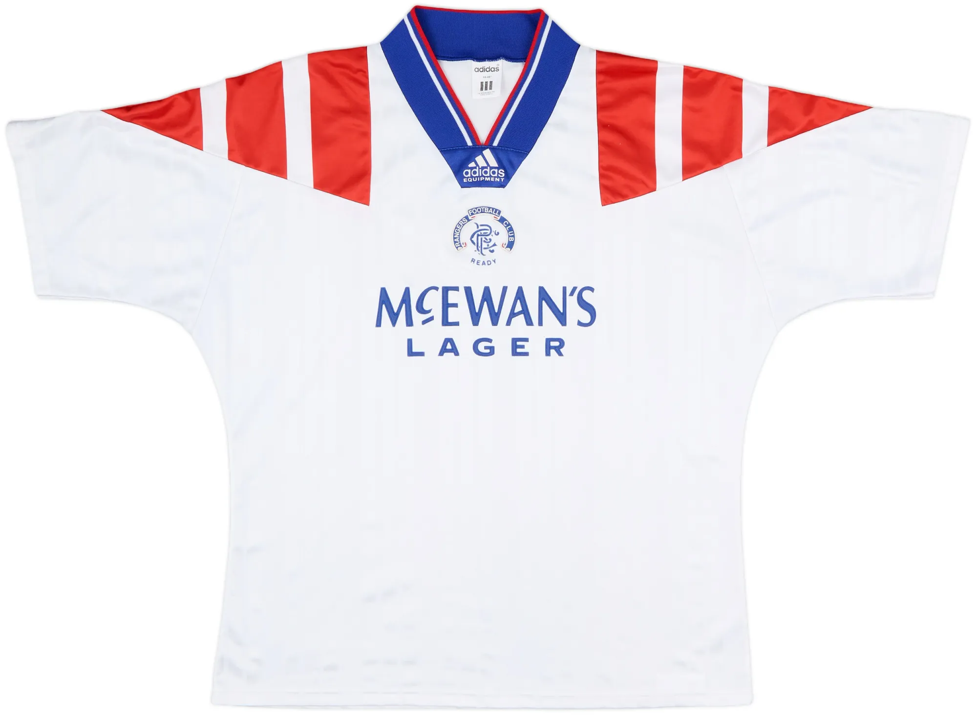 adidas Rangers Mens SS Away Shirt 1992/93