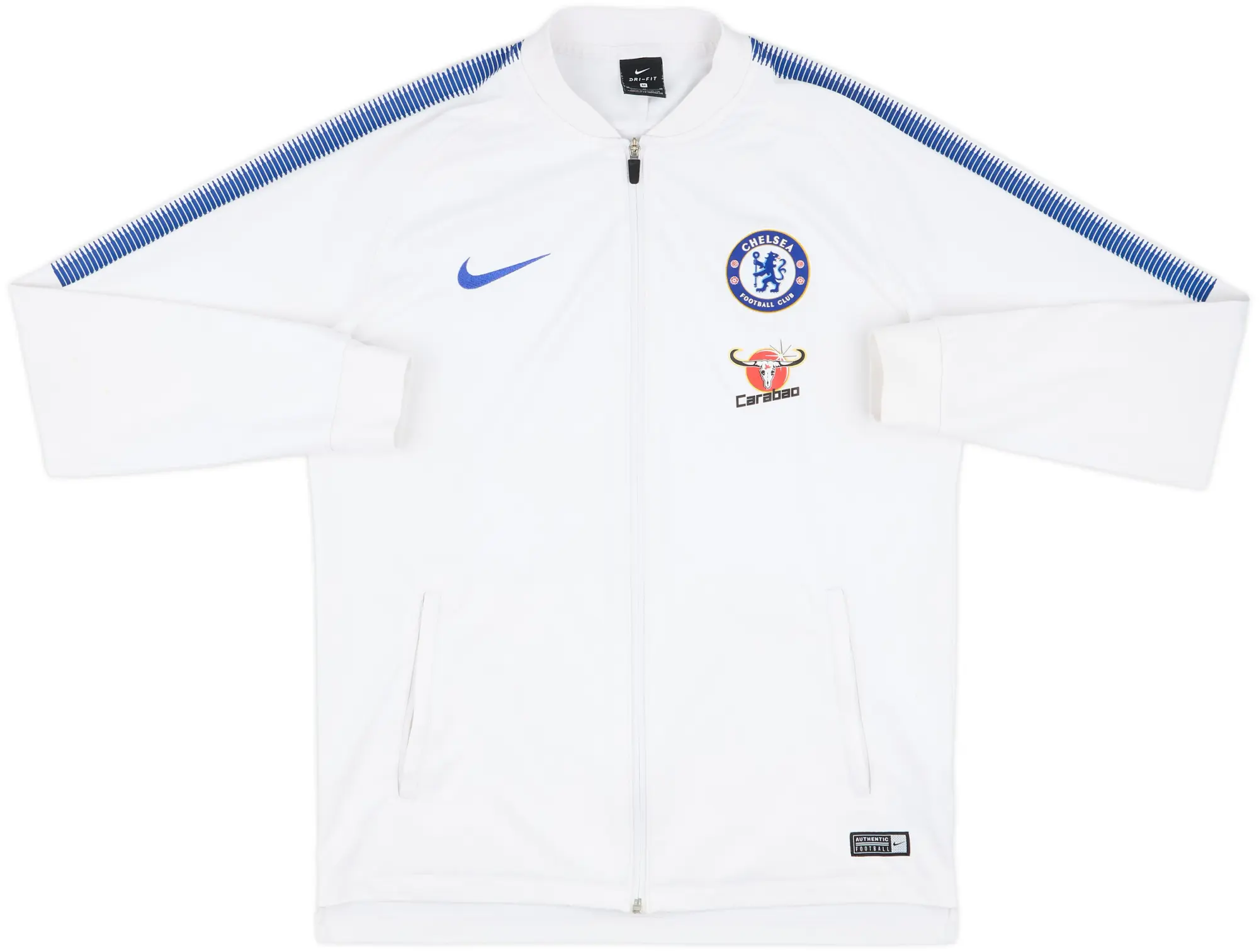 2017-18 Chelsea Nike Track Jacket - 7/10 - (M)