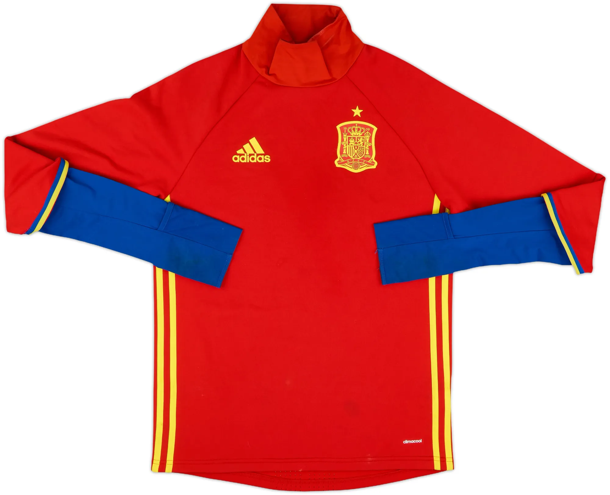 adidas Spain Mens SS Home Shirt 2016