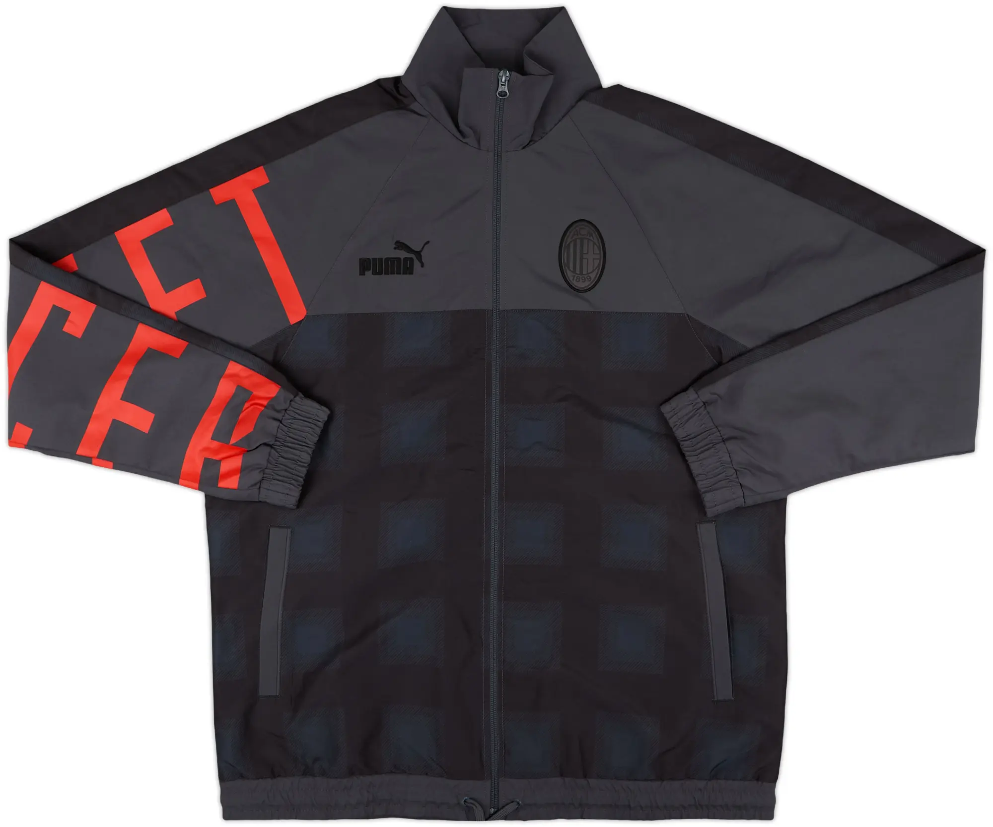 2021-22 AC Milan Puma Street Soccer Track Jacket - 10/10 - (M)