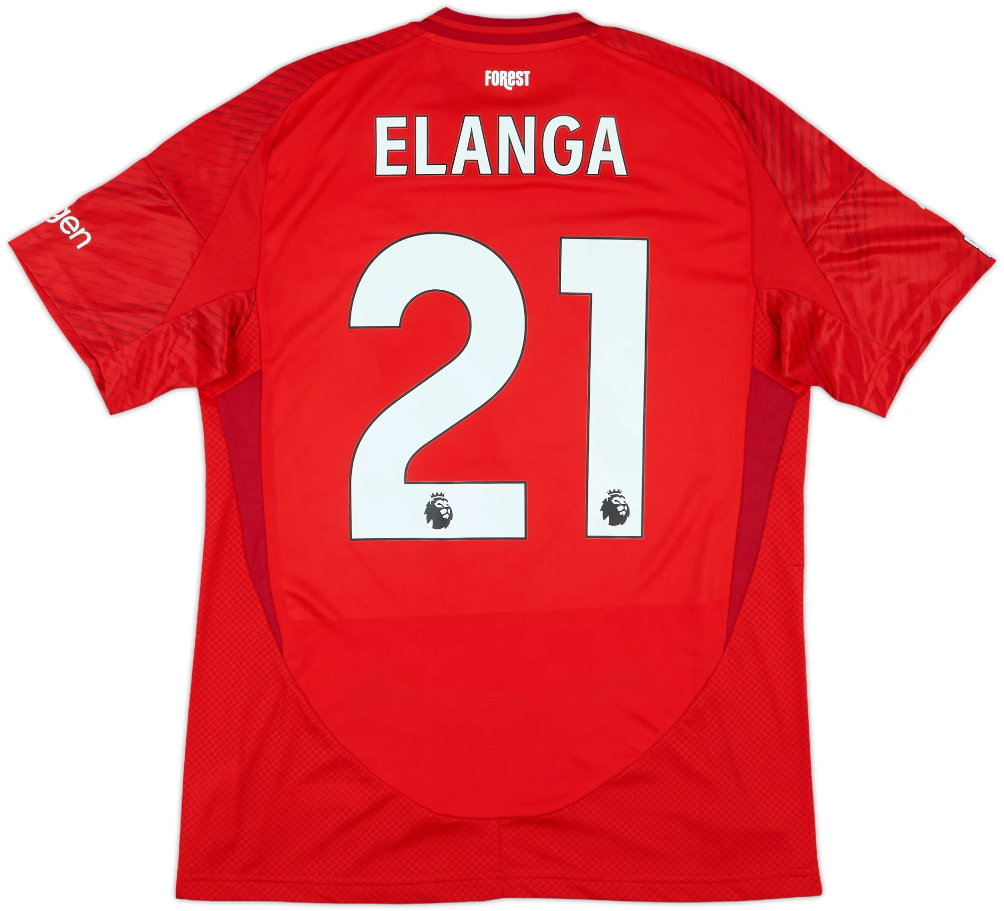 adidas Nottingham Forest Mens SS Player Issue Home Shirt 2024/25