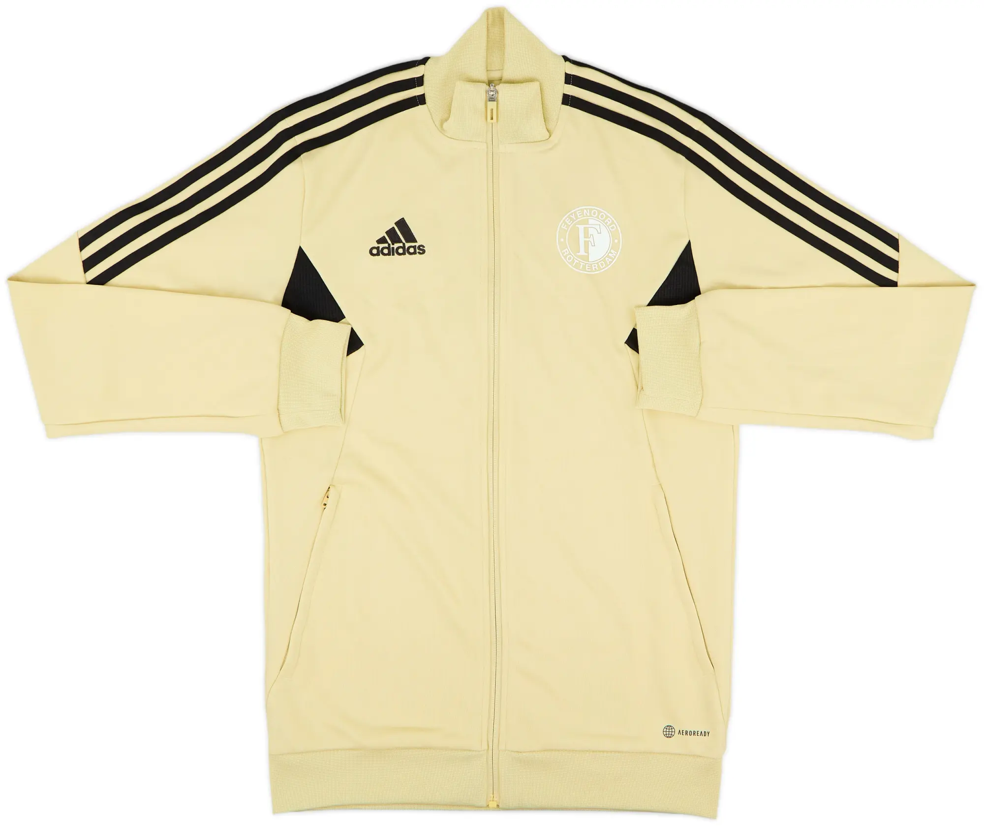 2021-22 Feyenoord adidas Track Jacket - 9/10 - (S)