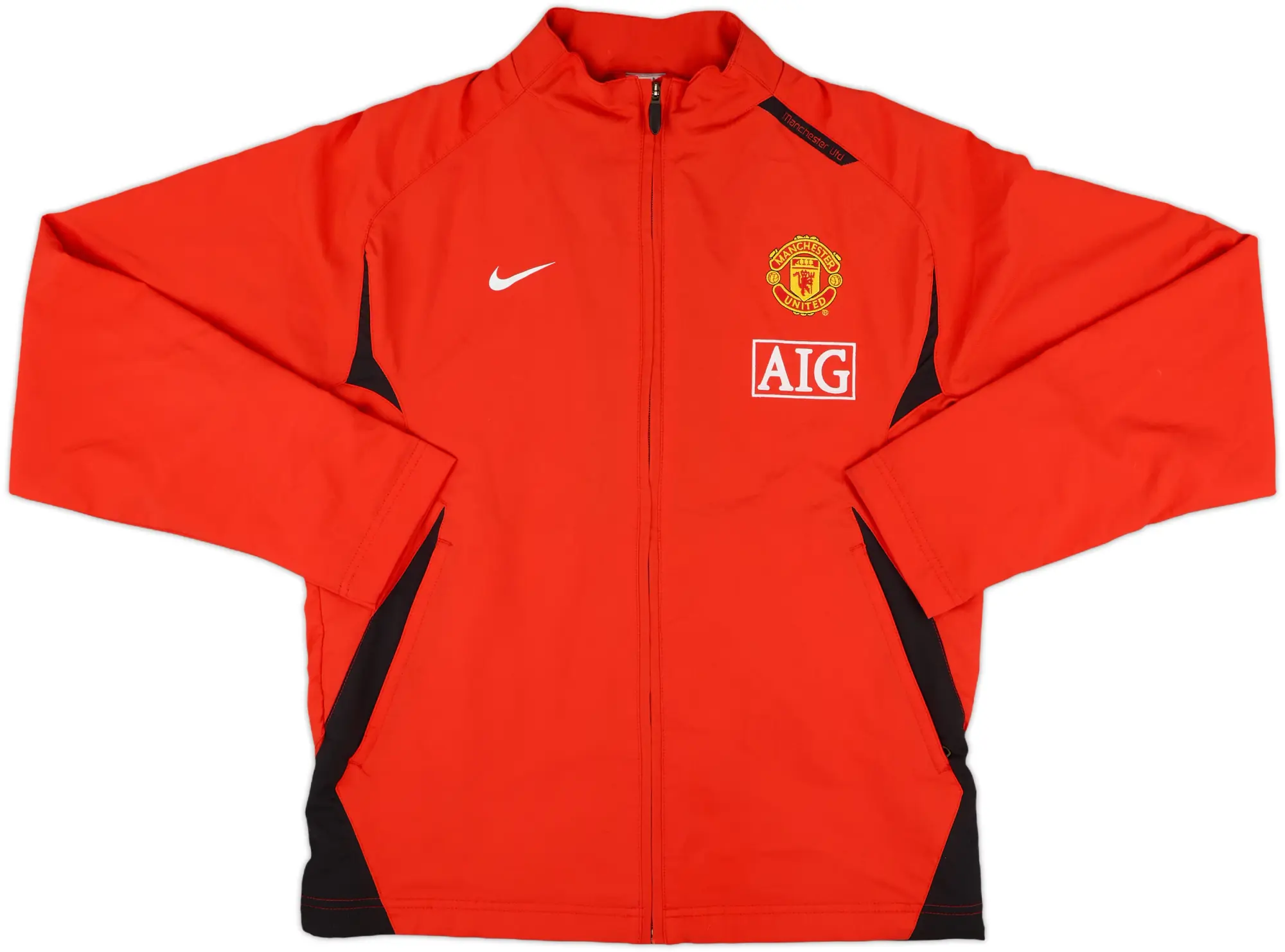 2007-08 Manchester United Nike Track Jacket - 10/10 - (M)