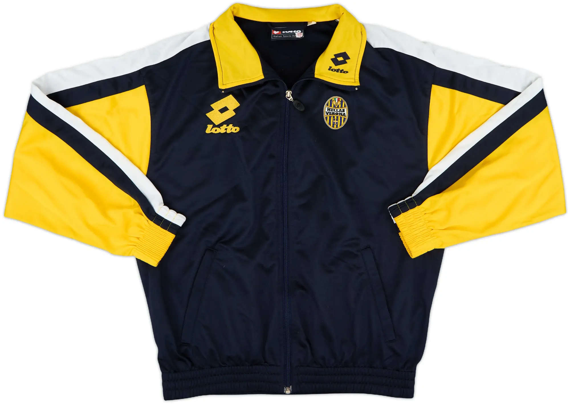 2000-02 Hellas Verona Lotto Track Jacket - 8/10 - (S)