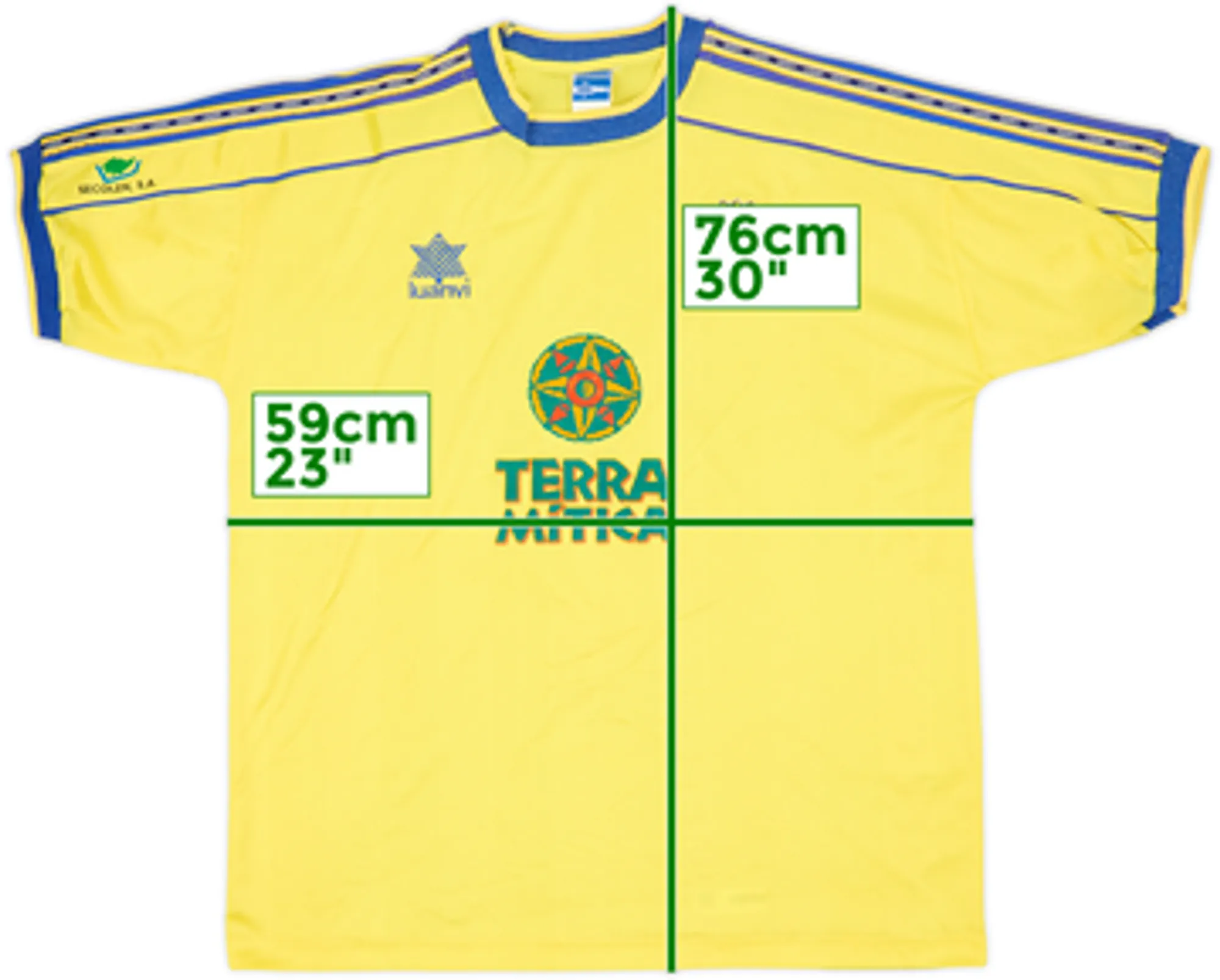 Home Villarreal Mens SS Home Shirt 1997/99