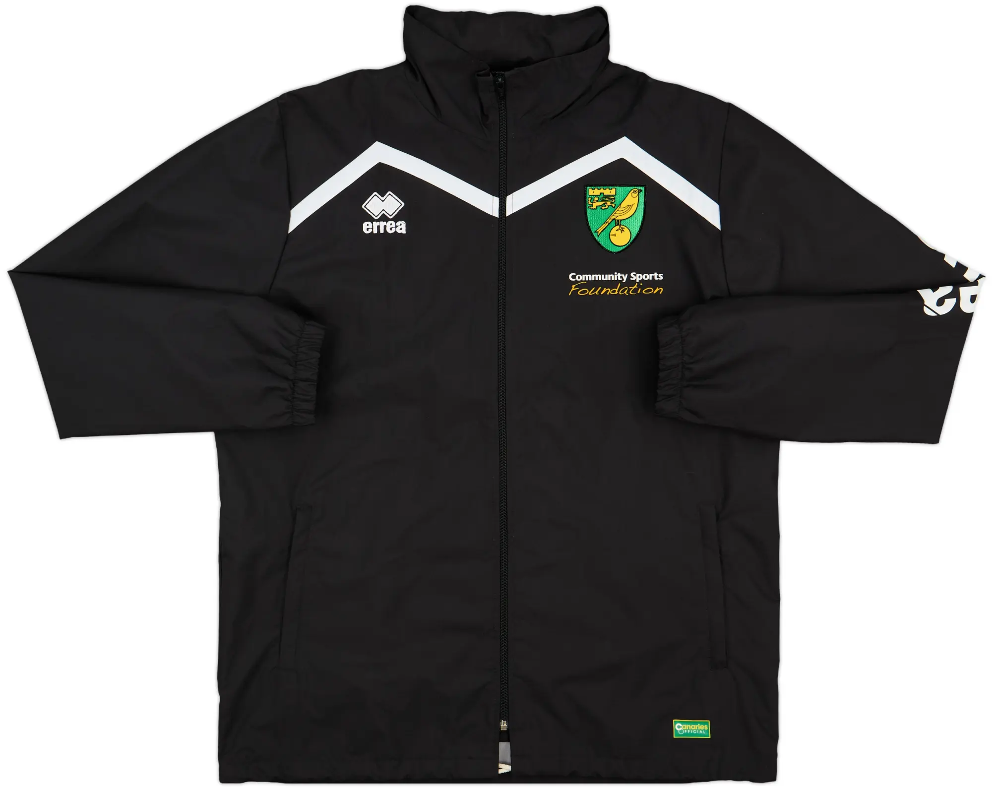 2017-18 Norwich Foundation Errea Rain Jacket - 9/10 - (XL)